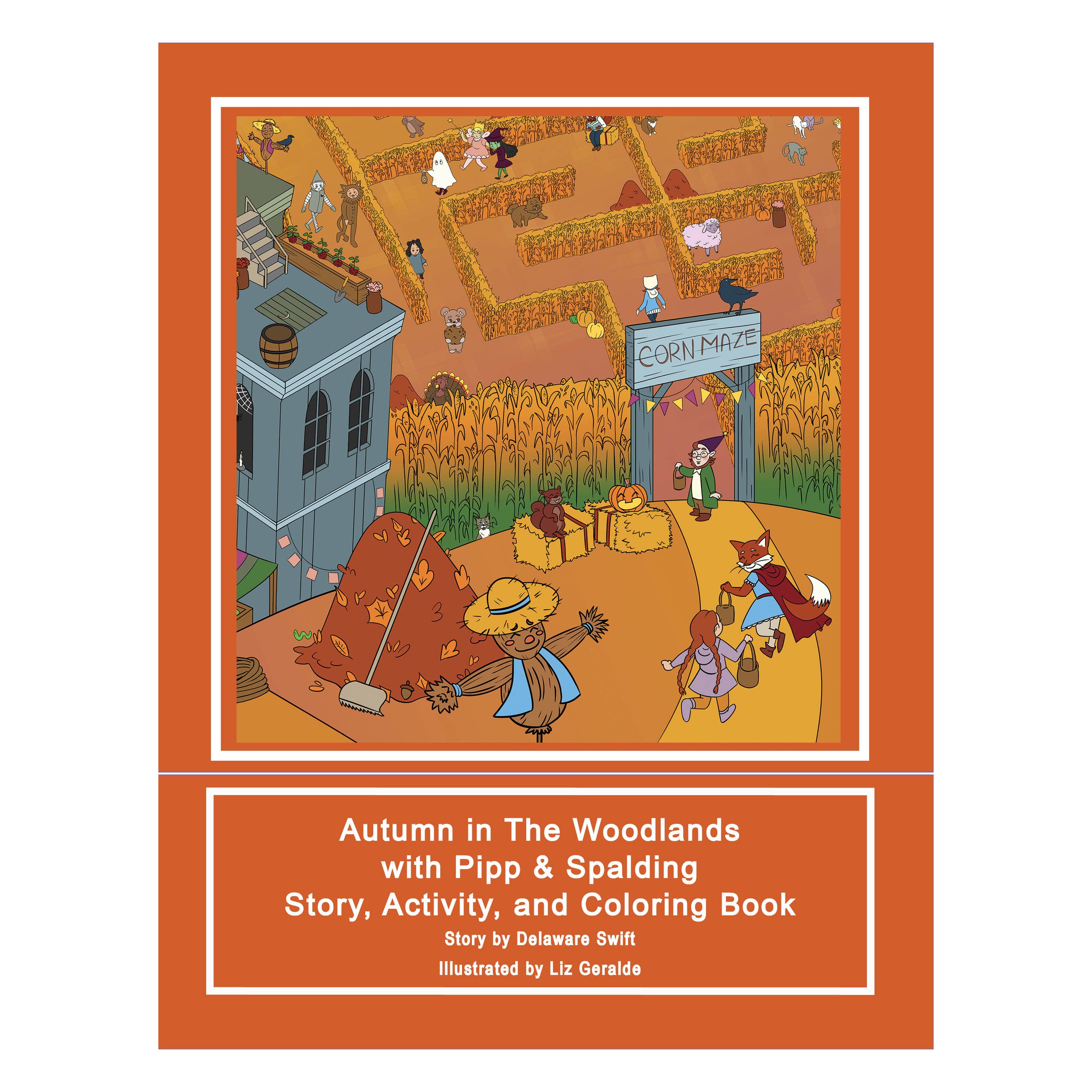 Autumn in the Woodlands with Pipp and Spalding Story, Activity, and Coloring Book