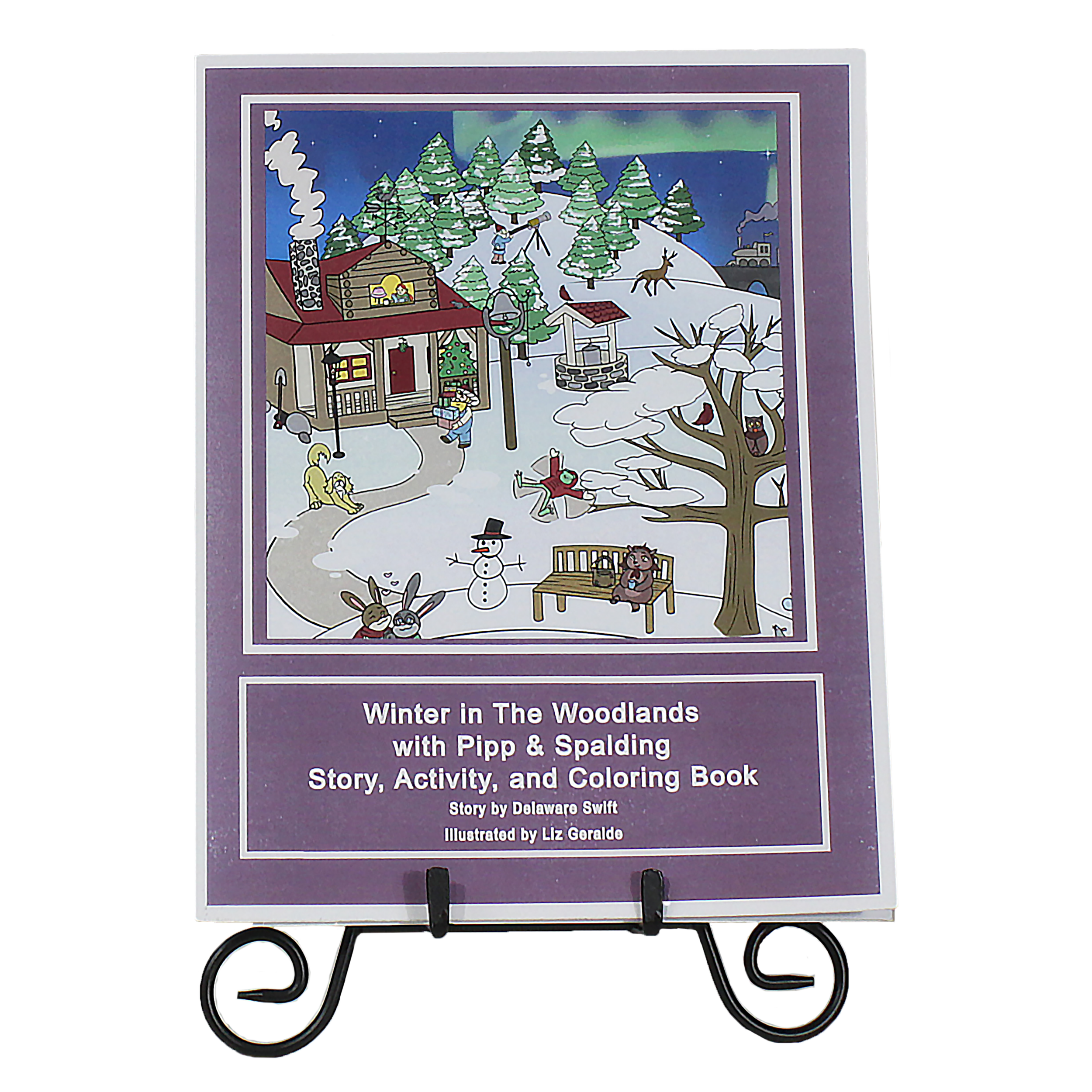 Winter in the Woodlands with Pipp and Spalding Story, Activity, and Coloring Book