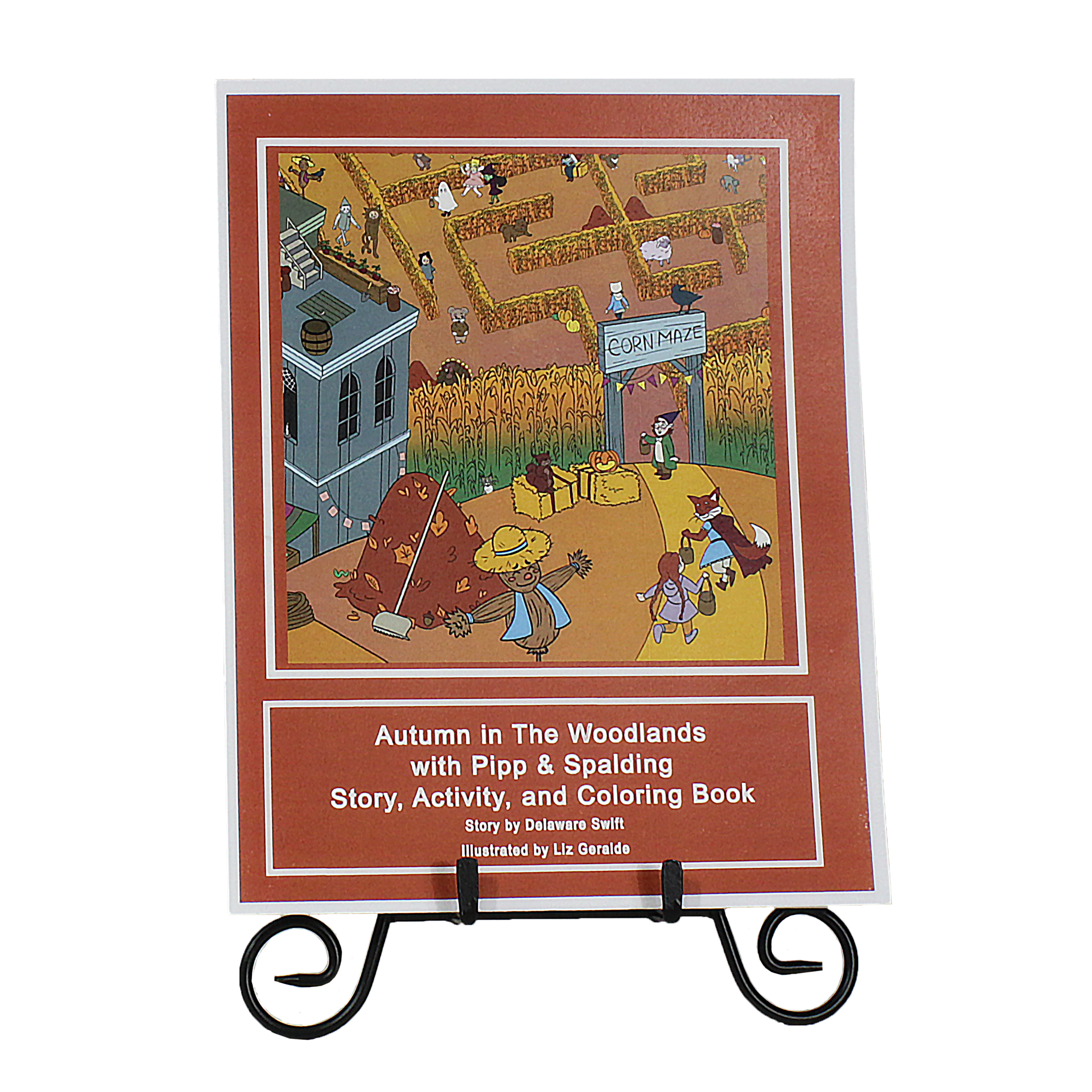 Autumn in the Woodlands with Pipp and Spalding Story, Activity, and Coloring Book