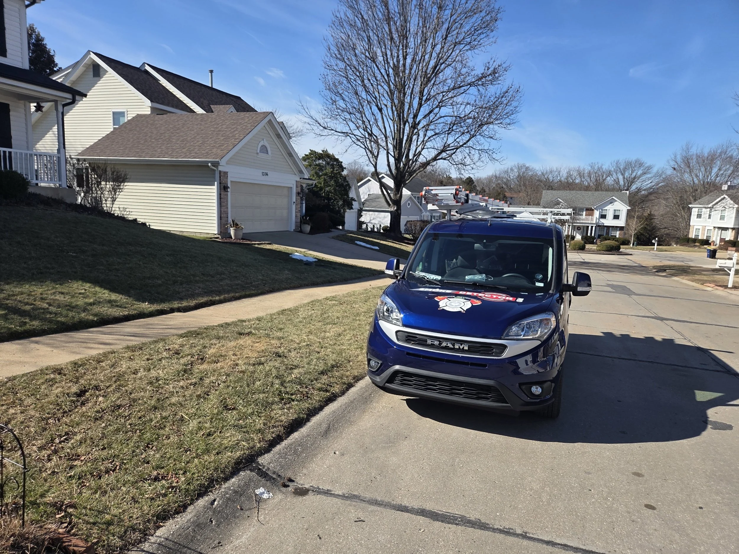 Wireless Smoke Detector pro replacement of smoke detectors in a residential home in O'Fallon MO