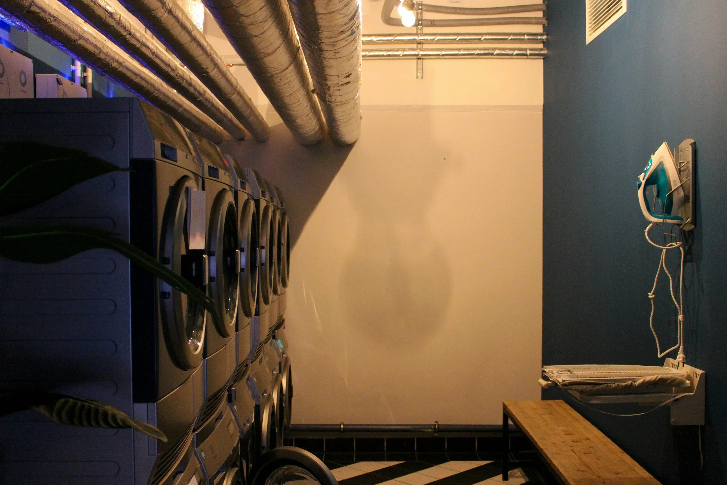 Home customer getting a dryer vent cleaning from Smoke Detector Pro wildwood mo