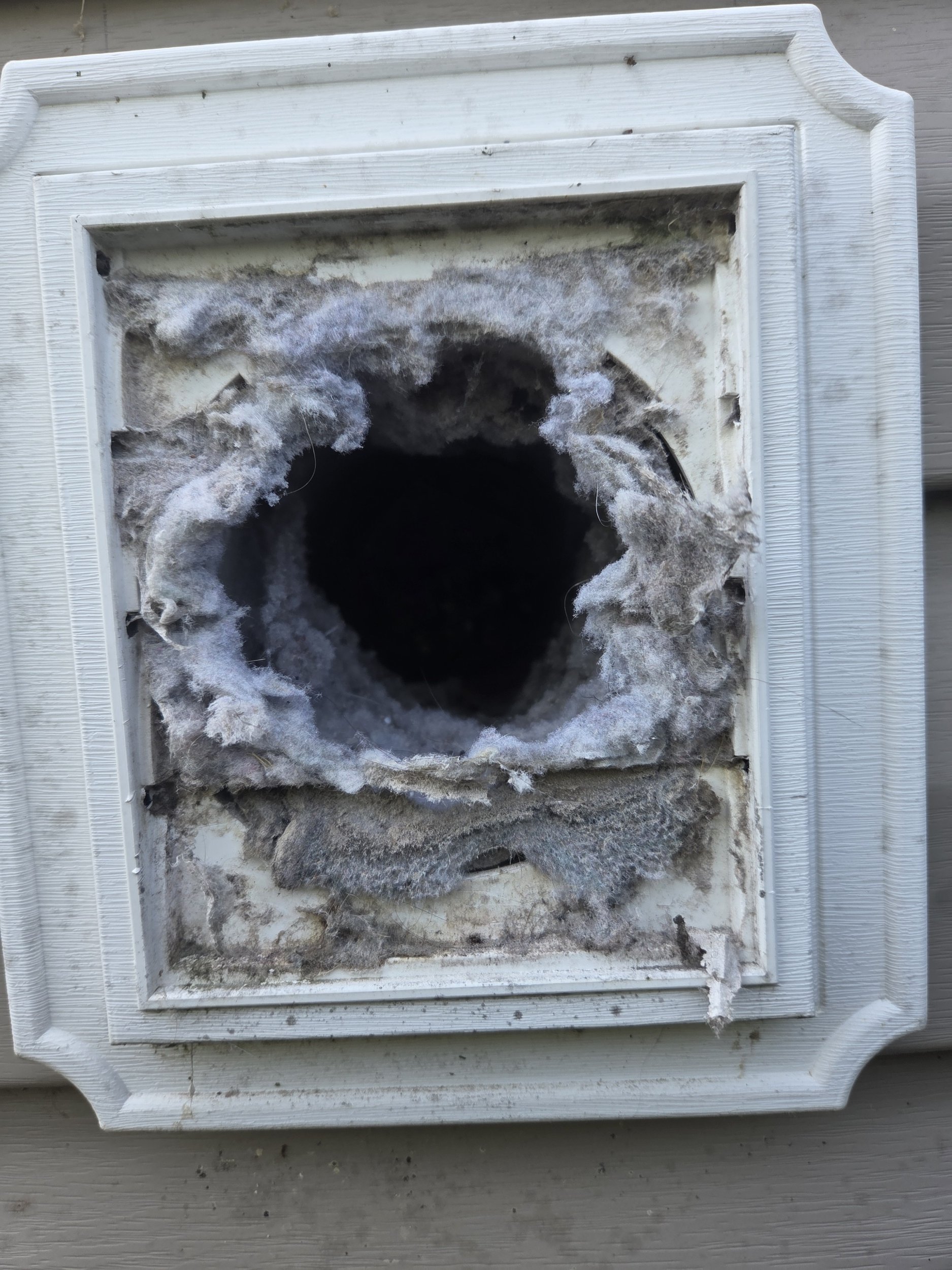 Clogged dryer vent could have started a fire