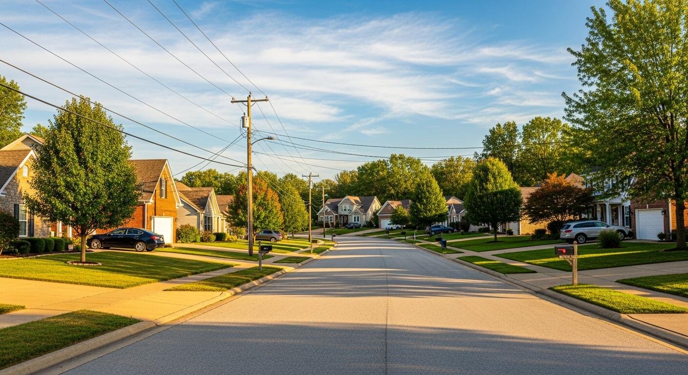 Neighborhood in Fenton that was serviced by Smoke Detector Pro