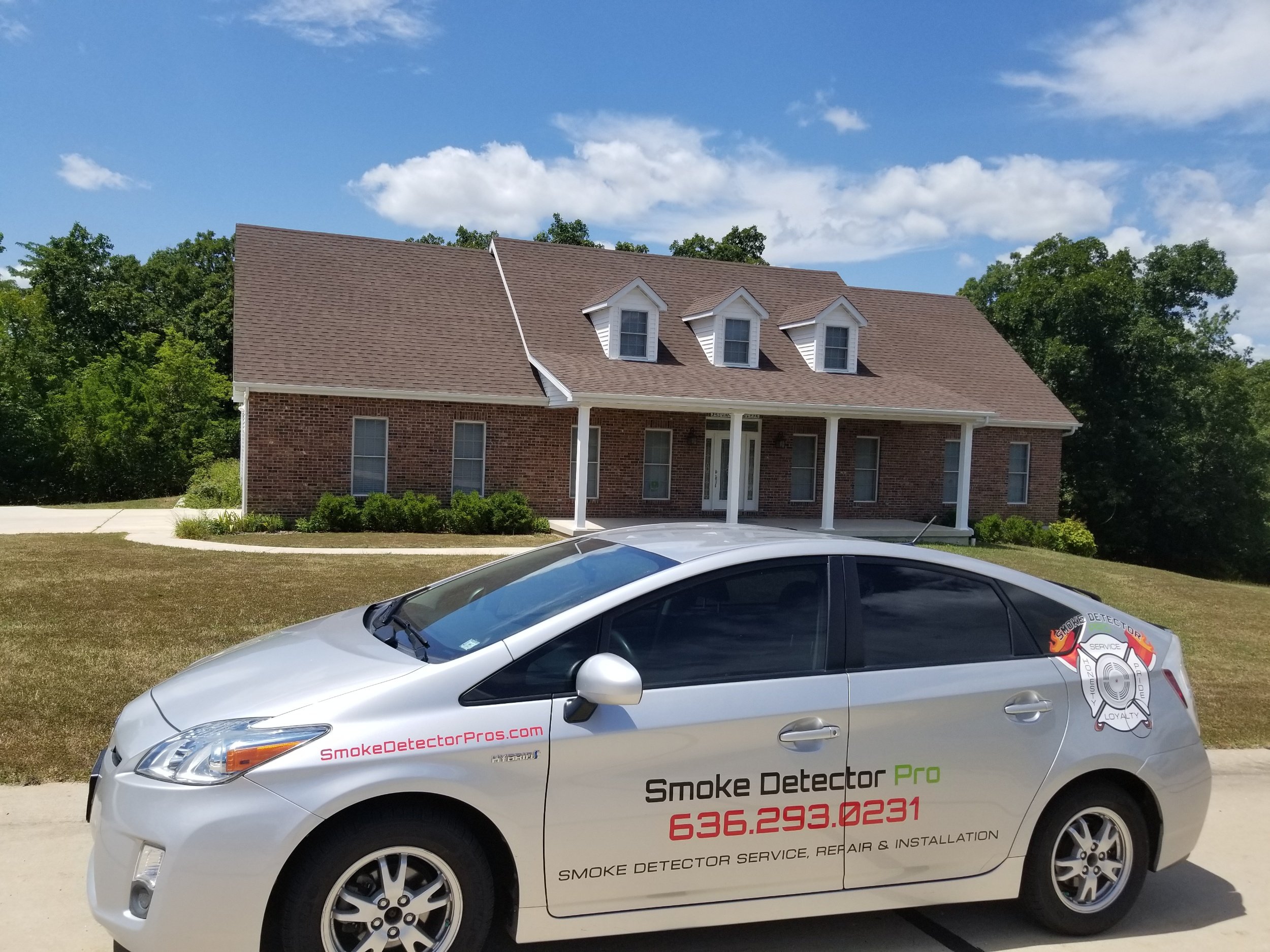 residential neighborhood in Cottleville MO fire safety