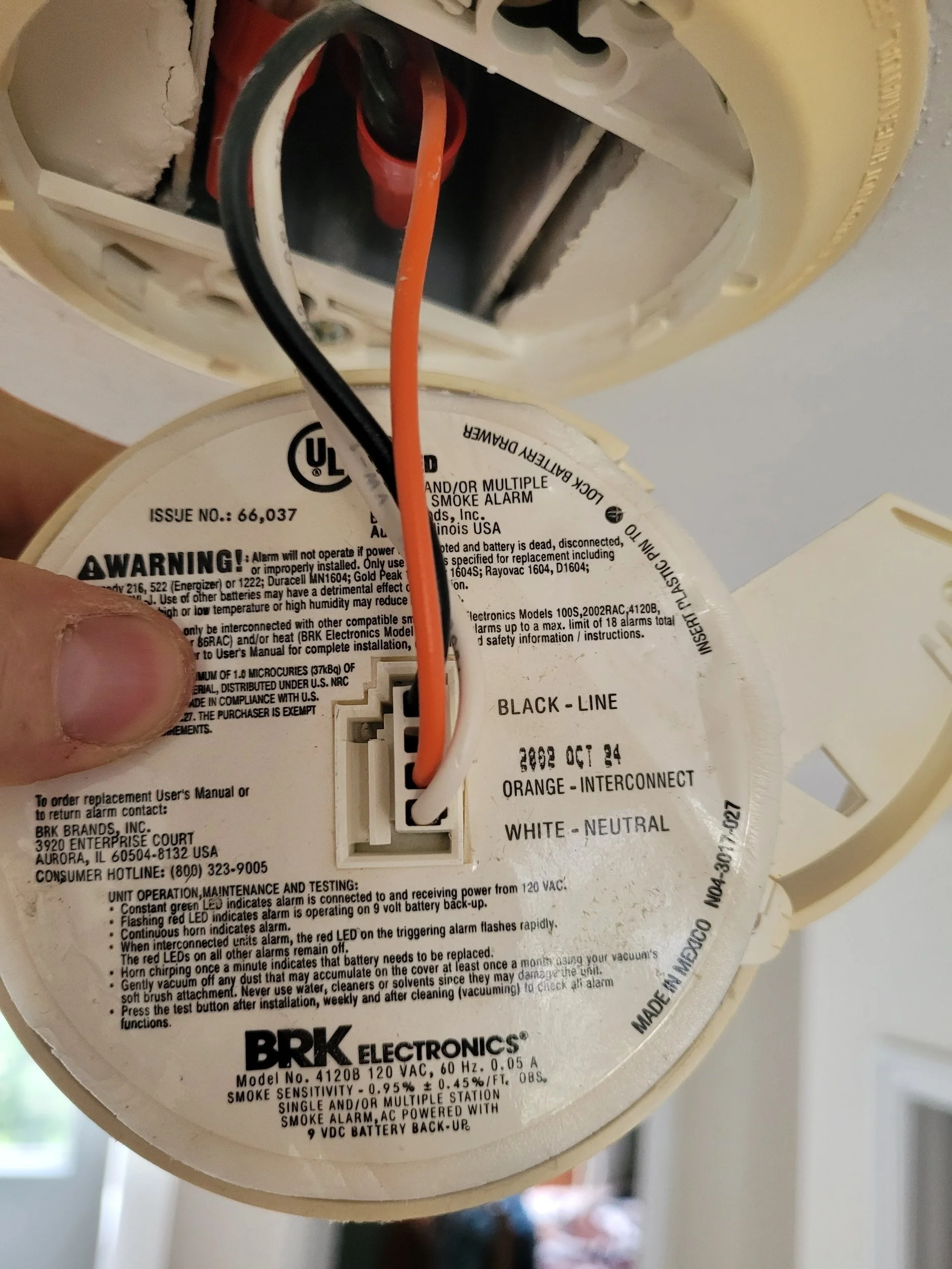 hardwired alarm replacement saint peters MO