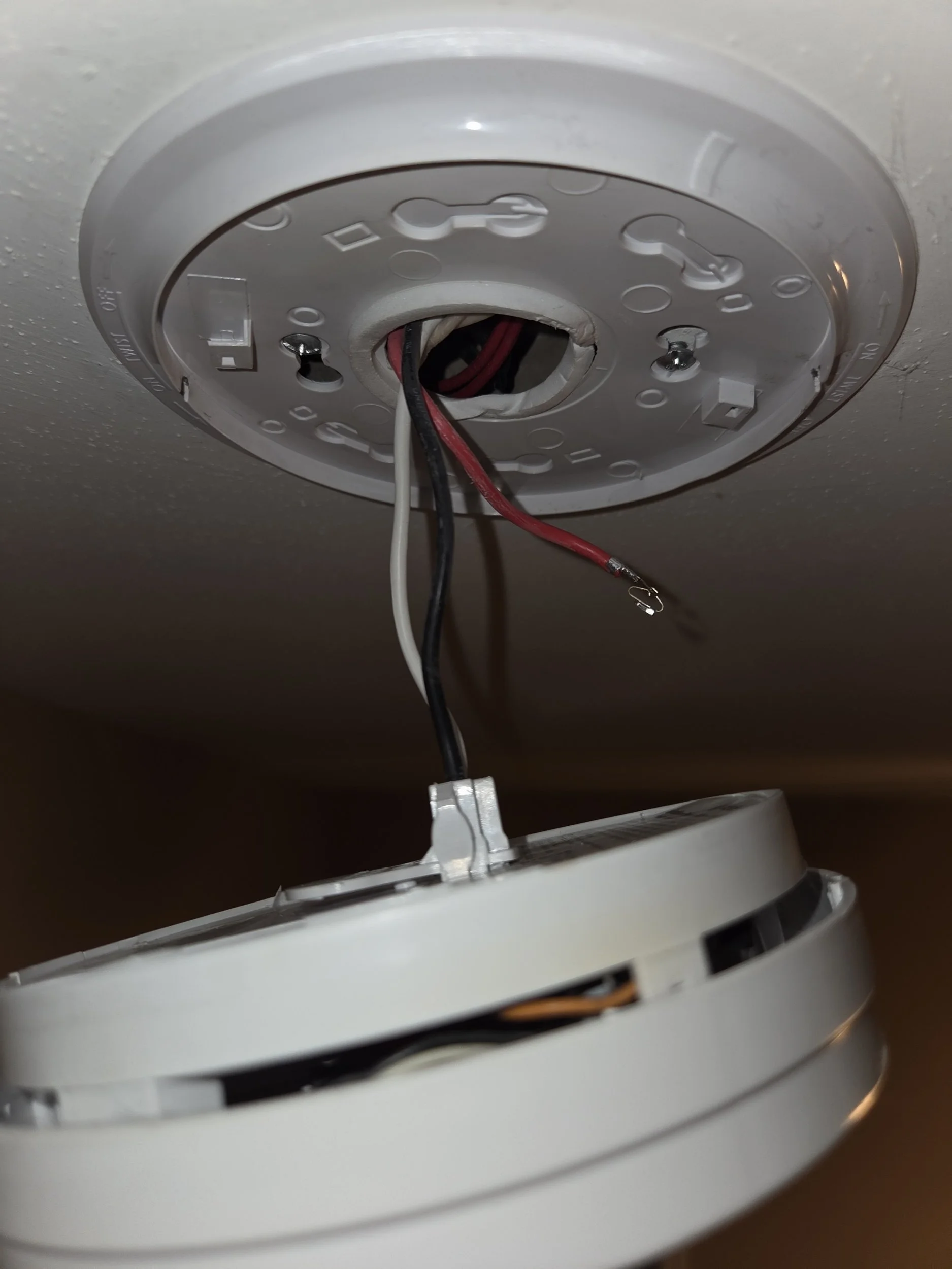 home in Chesterfield with smoke detector install