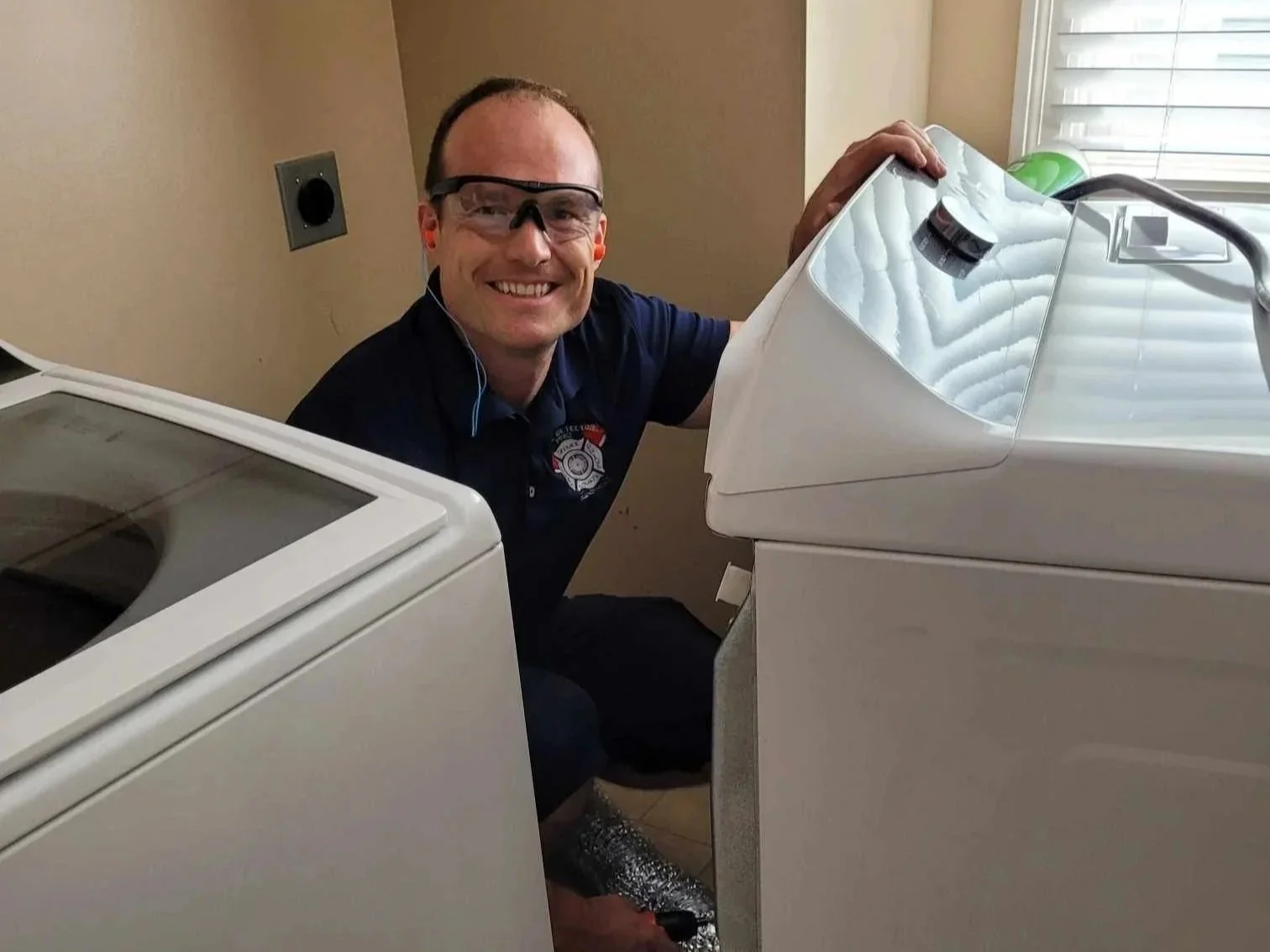 picture of dryer vent cleaning in O'Fallon MO