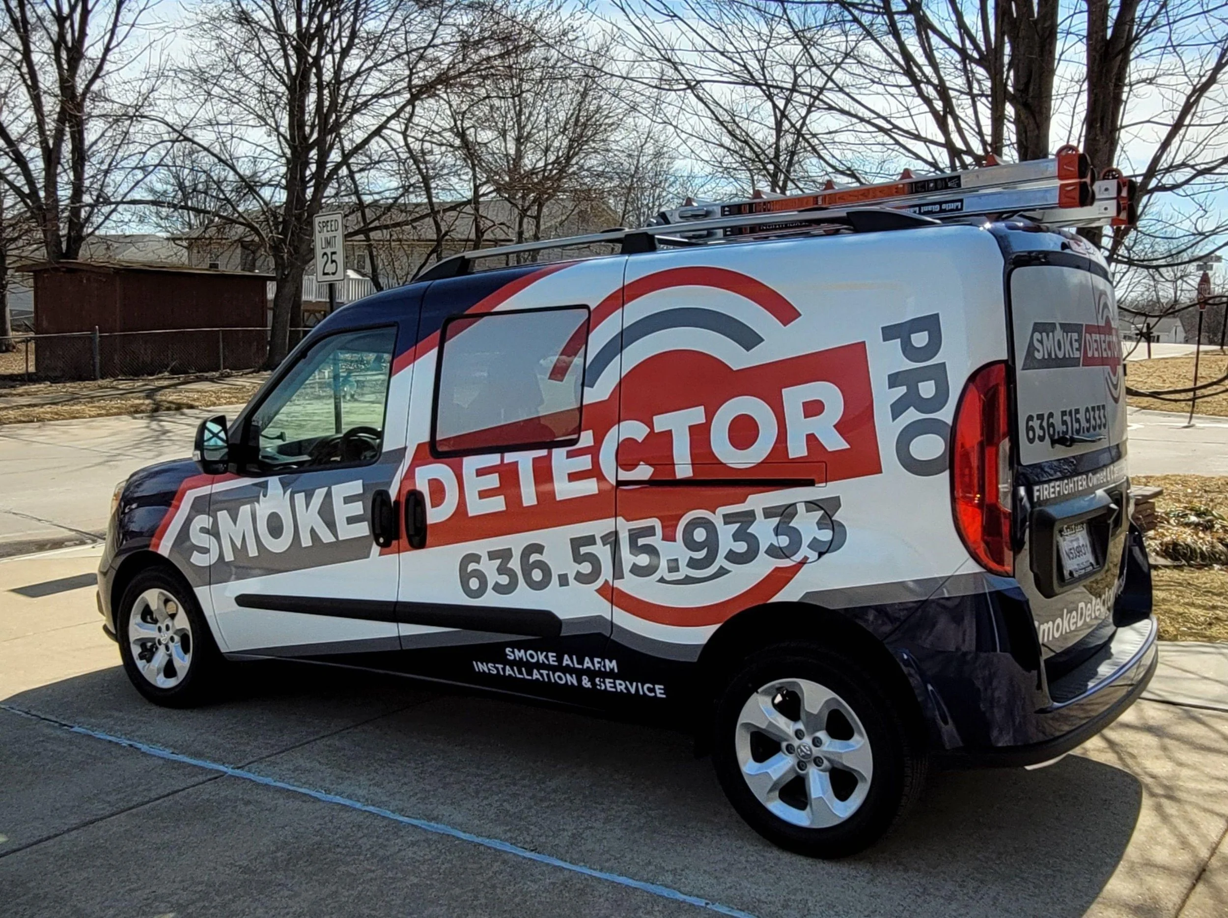 Clayton home getting smoke alarms serviced