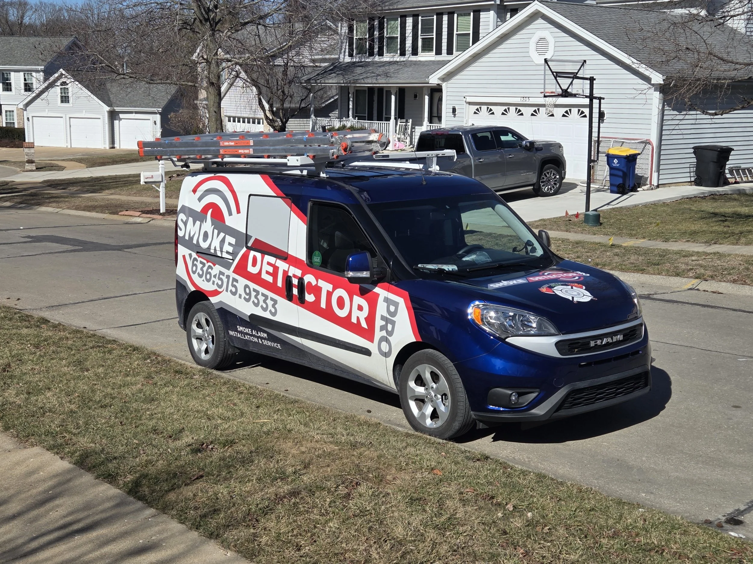 hardwired smoke alarm installation in a home in St. Charles CountyMO