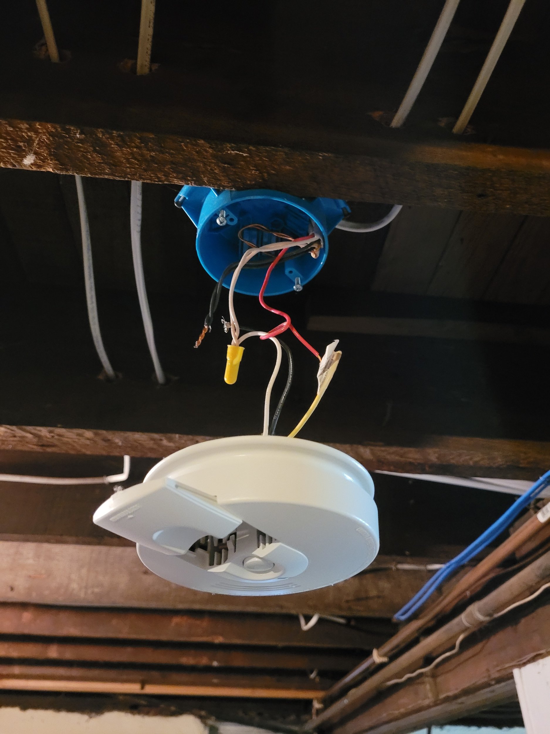 Hardwired Smoke Detector upgrades in a home Saint Charles County MO