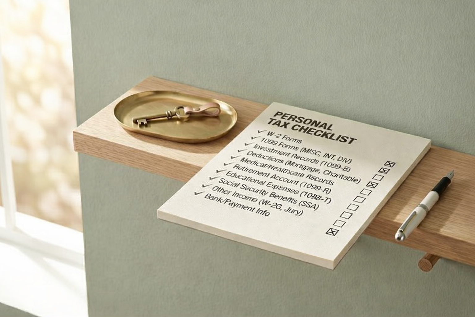 2025 Personal Tax Checklist (Filed in 2026)