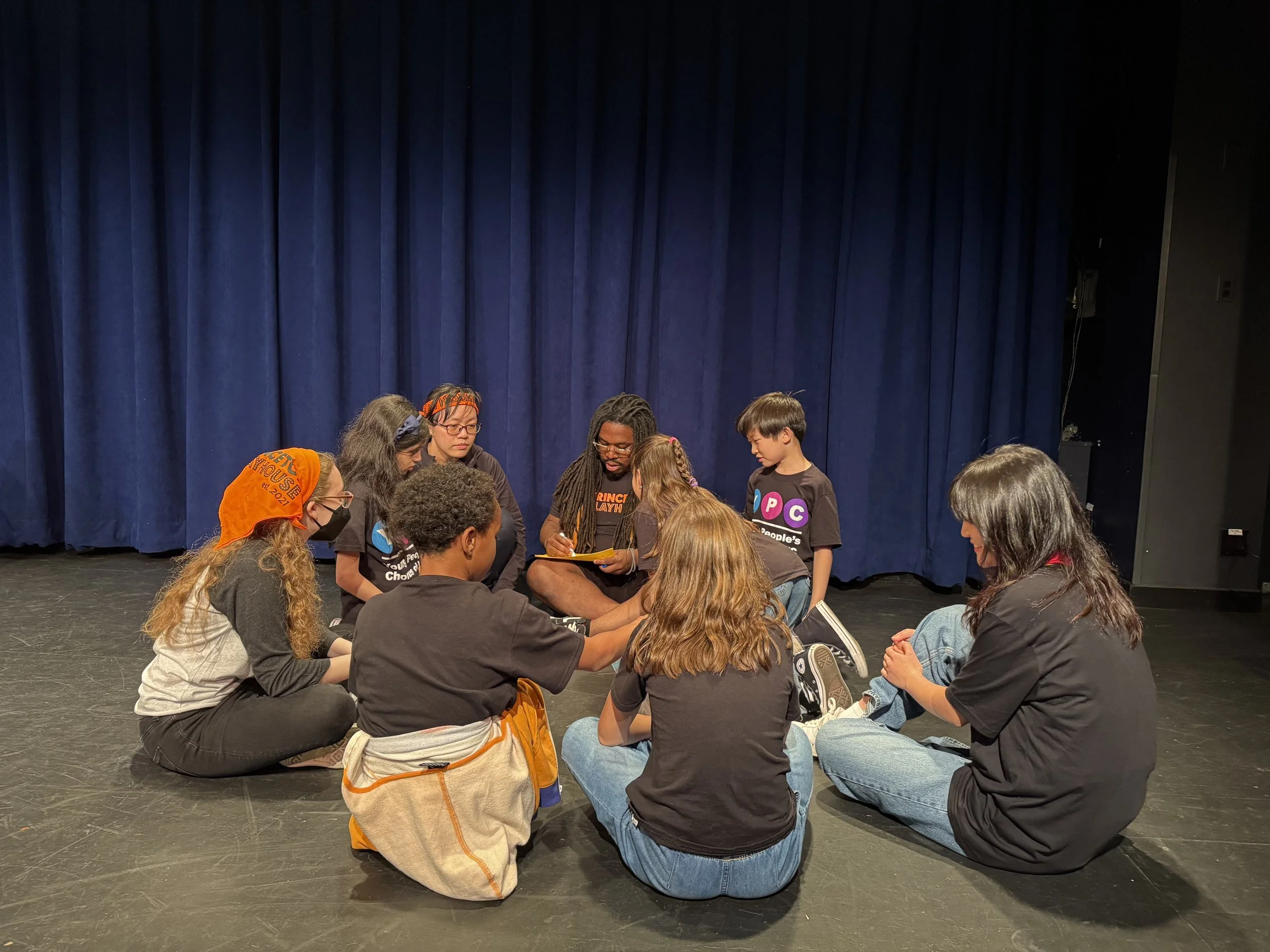 Playhouse works with Young People's Chorus of NYC in collaborative workshop, May 2025