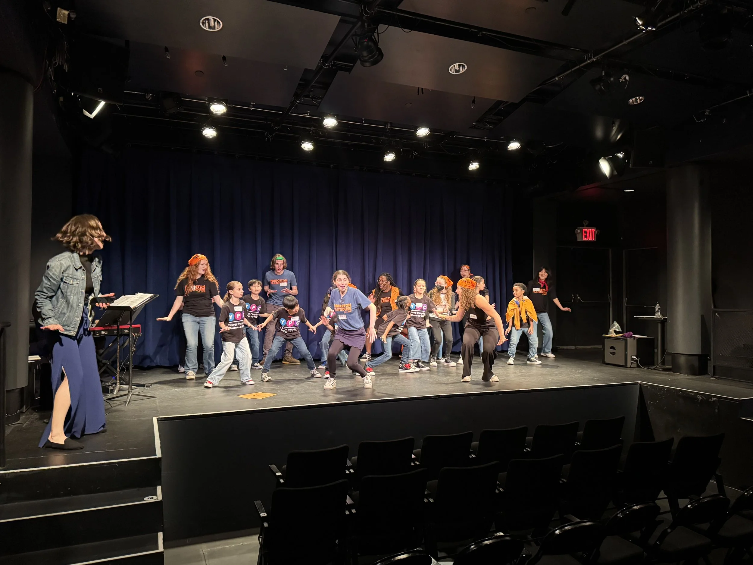 Playhouse works with Young People's Chorus of NYC in collaborative workshop, May 2025