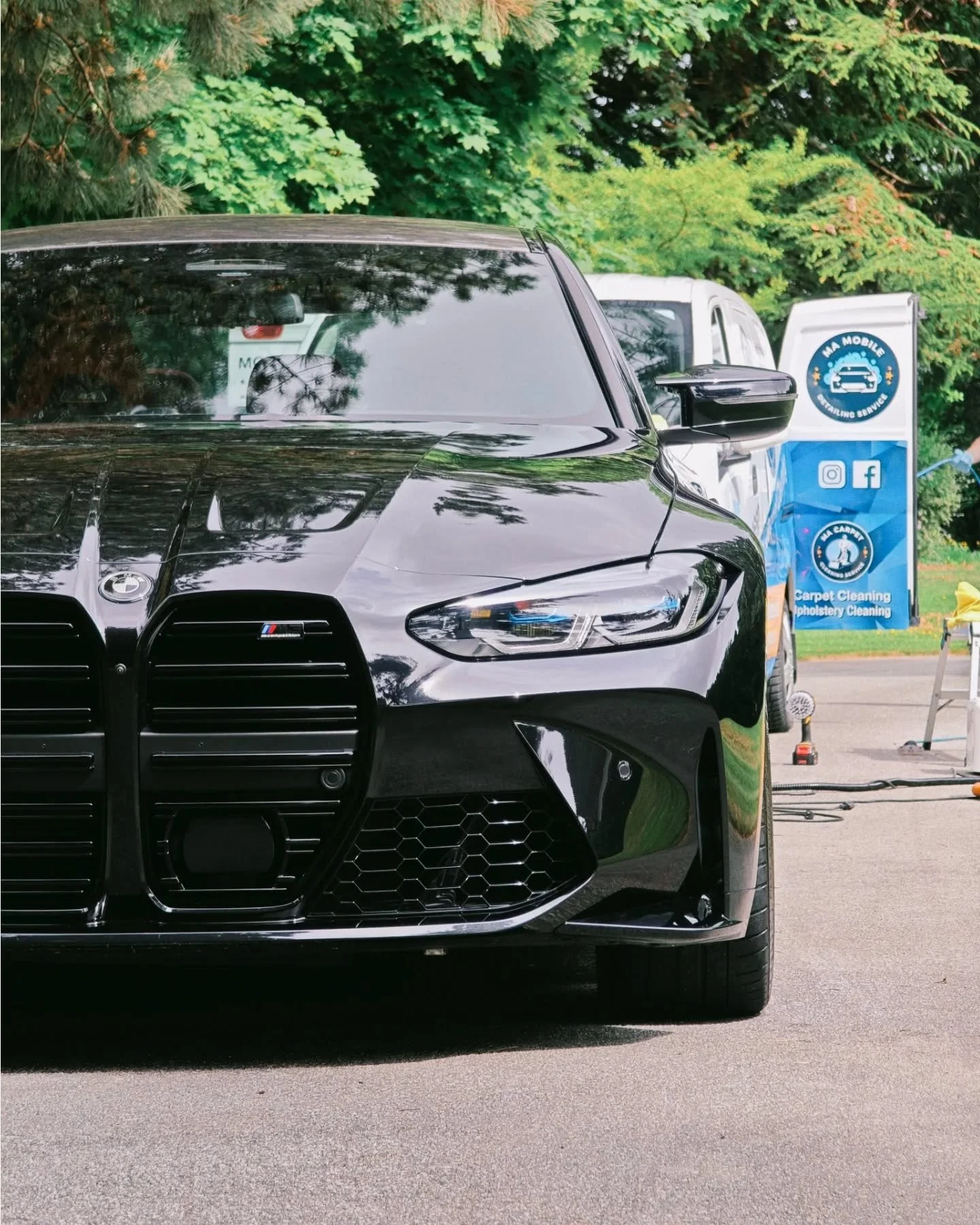M3 Competition + Intensive Full Detail Package = Luxury Perfection
✅Interior deep clean full shampoo 
✅Paint shine &amp; ceramic wax protection 
✅Leather &amp; plastic protection treatment 

Experience the showroom shine! Satisfaction guaranteed！

📞