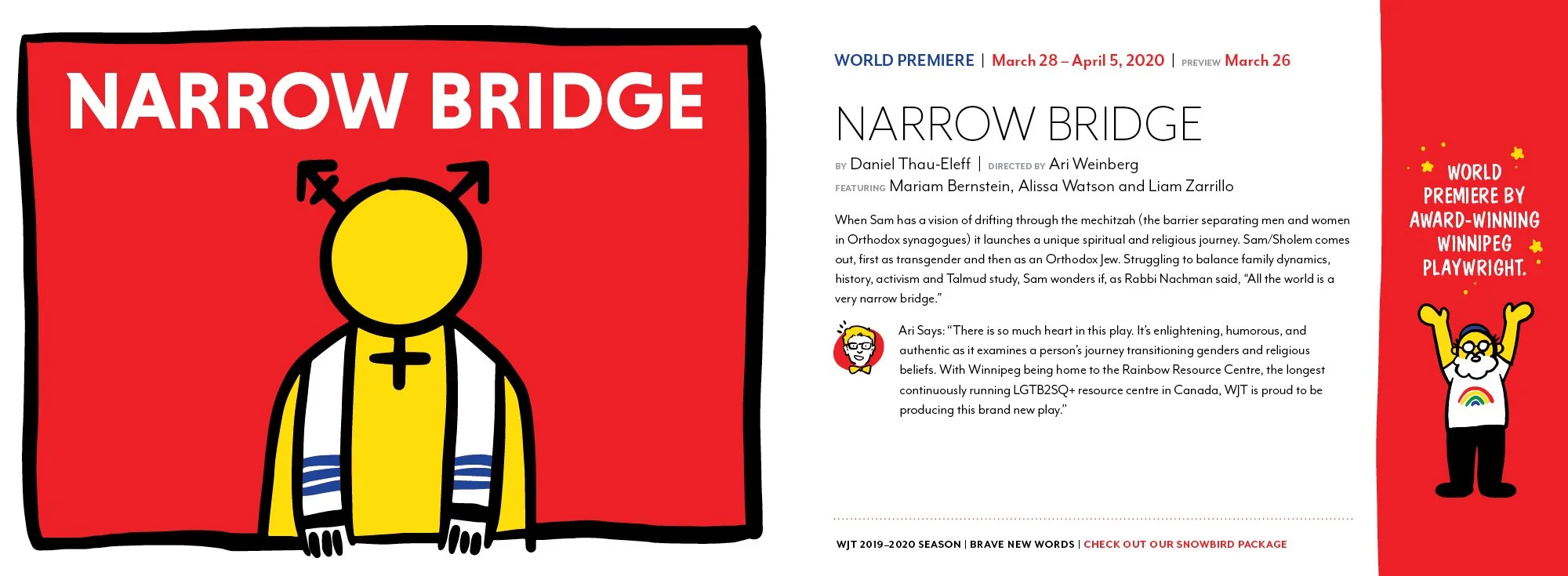Narrow Bridge 2-page spread
