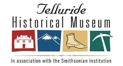Telluride Historical Museum logo in association with the Smithsonian Institution