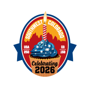 Colorado 150 Southwest logo celebrating 2026
