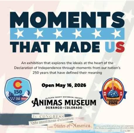 Moments that made us fly for the exhibit opening on May 18, 2026 at the Animus Museum in Durango Colorado