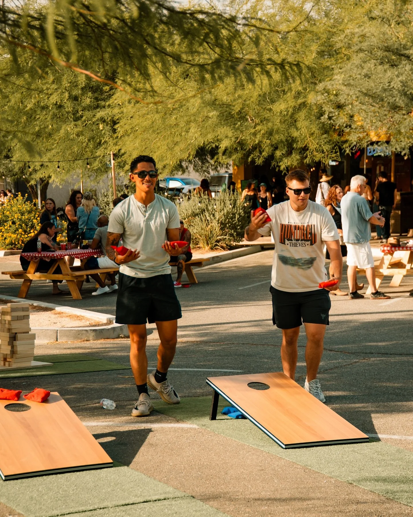 Looking for a good time? 😎
Save the Date / Sunday May 31st / 4pm - 9pm
2nd Annual BACKYARD BBQ PARTY 🍺🌭

Live Music, Good Food, and Fun Times 
at The Historic Plaza, 29 Palms 🌴