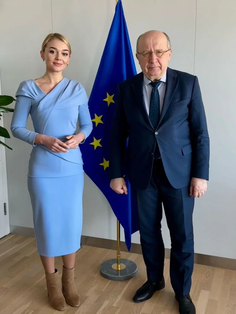 Discussion with EU Commissioner Andrius Kubilius  