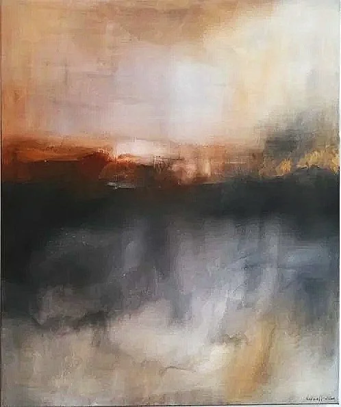 Akryl på lerret 120x90 cm Solgt