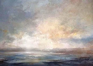 Olje på lerret 100x80 cm Solgt