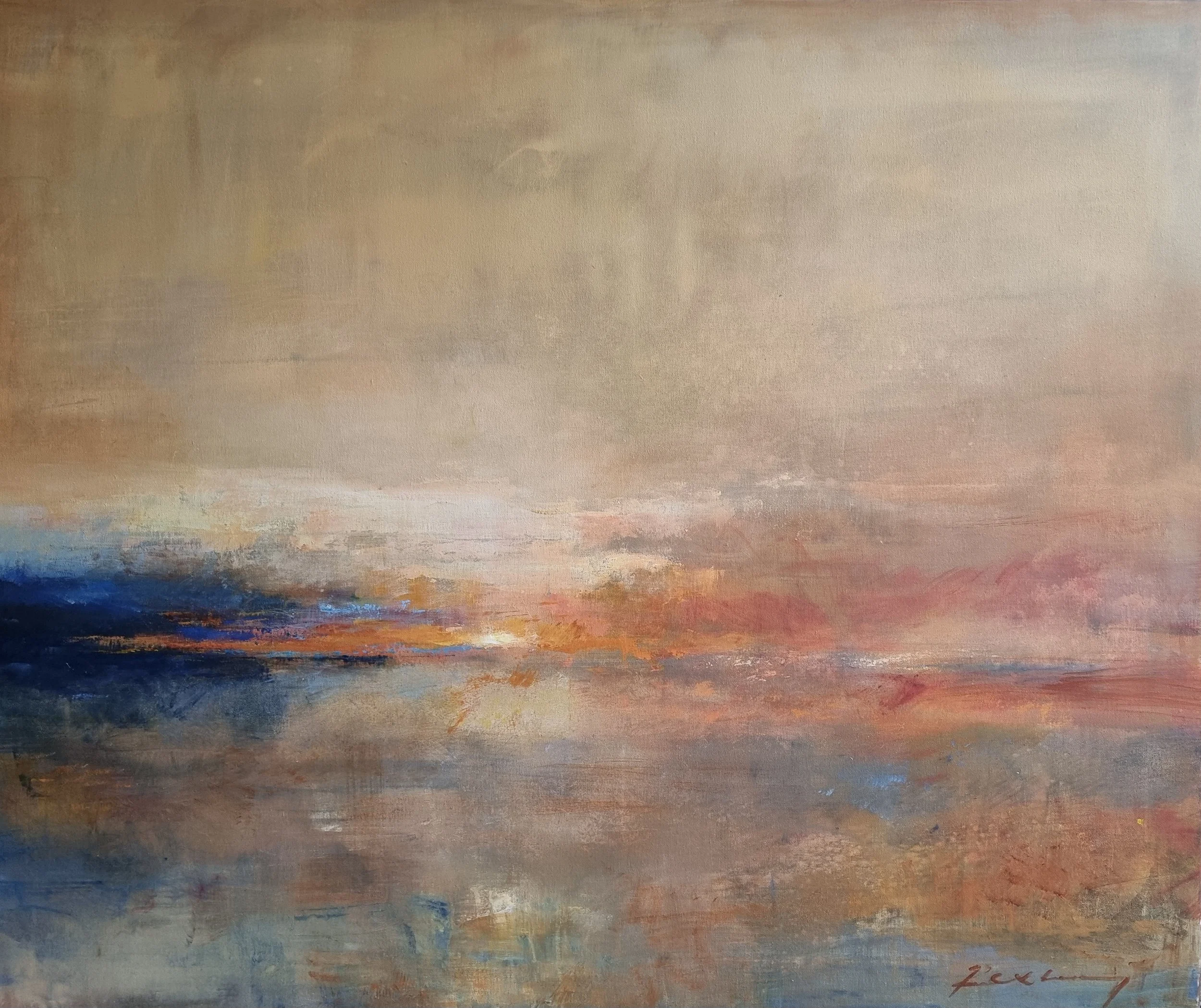 Akryl på lerret, 120x100 cm Solgt