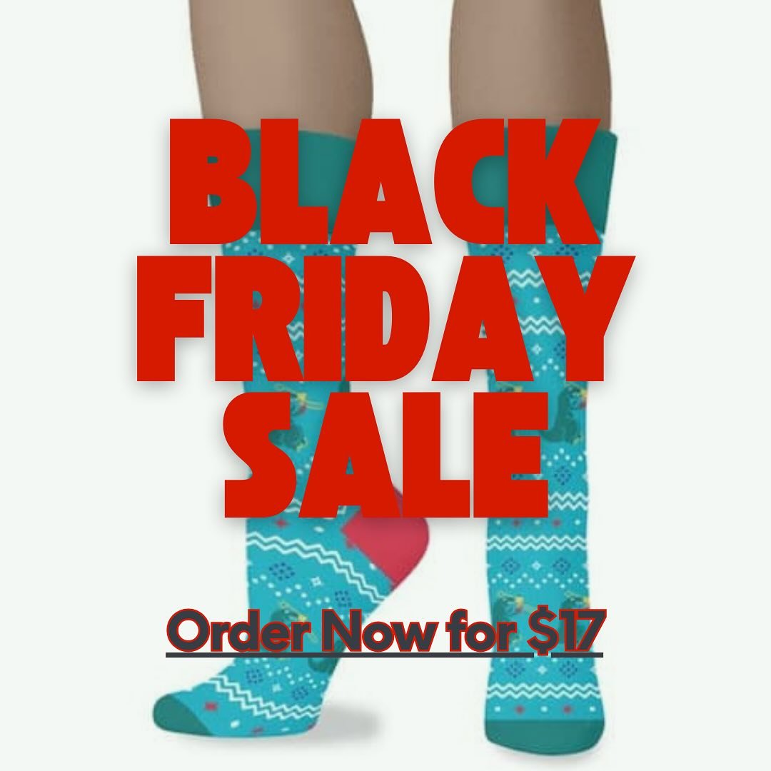 &ldquo;Big news this Black Friday! 🖤✨

Did you know that Extendabone is my business, built from the ground up based on my very own patent invention? 💡 

For the holiday season, we added some gorgeous, high-quality socks featuring our mascot Rex. 🧦