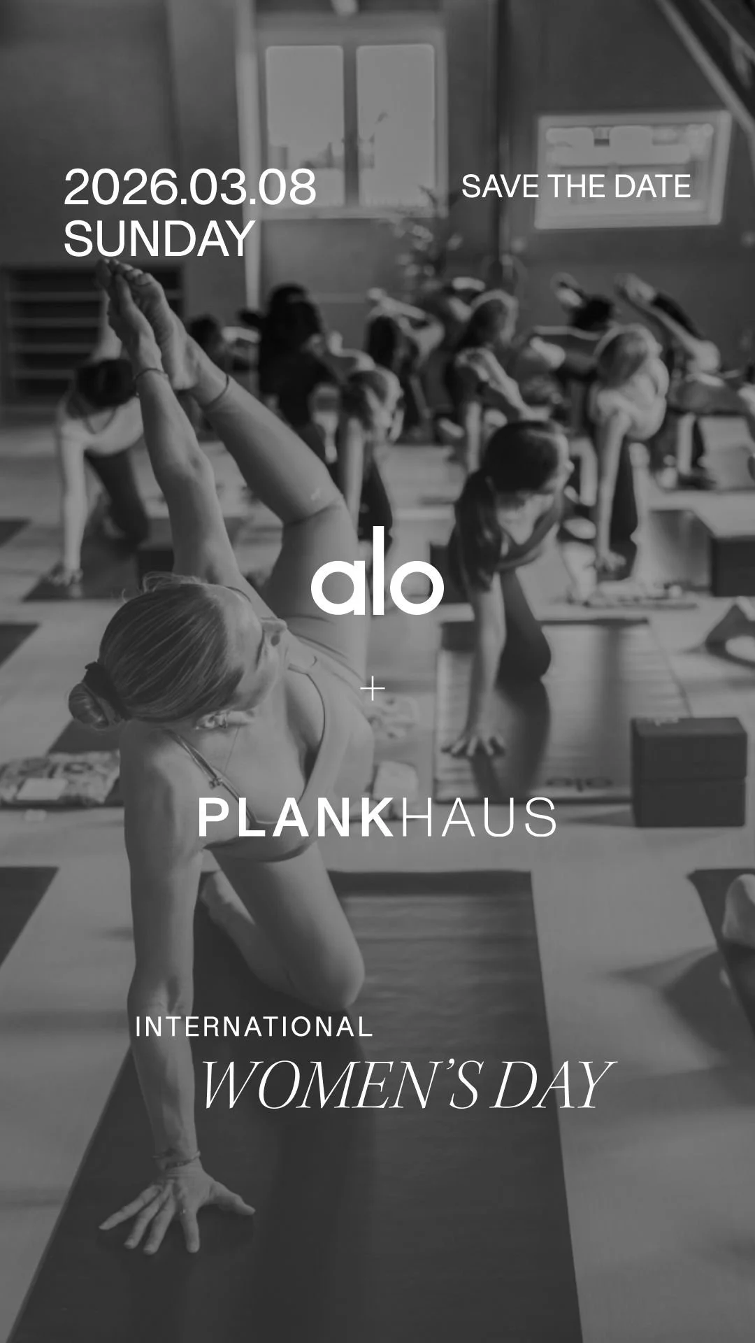 Alo x PlankHaus: International Women's Day Community Classes