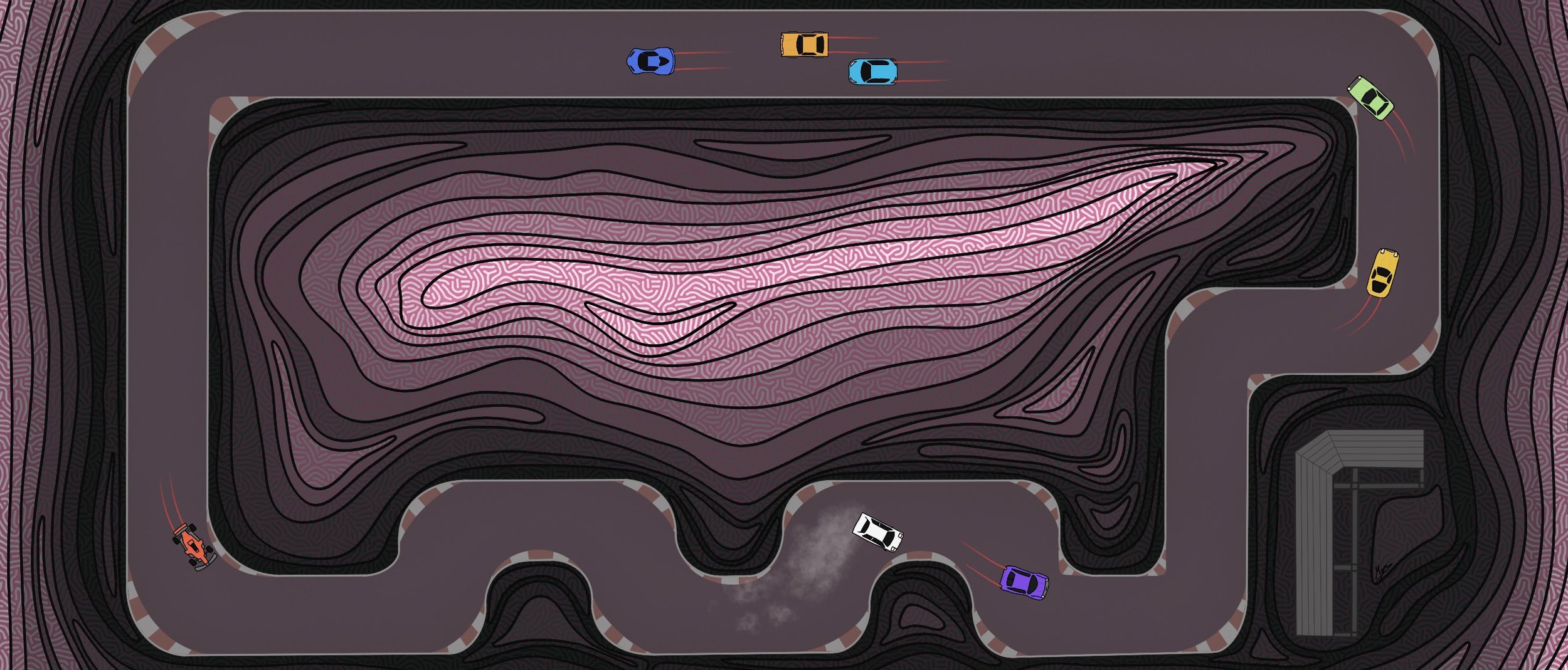 Drive #1 -Mousepad-