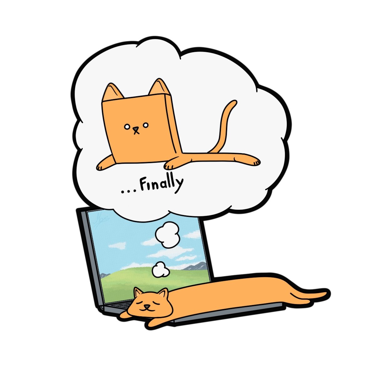 One -Sticker-