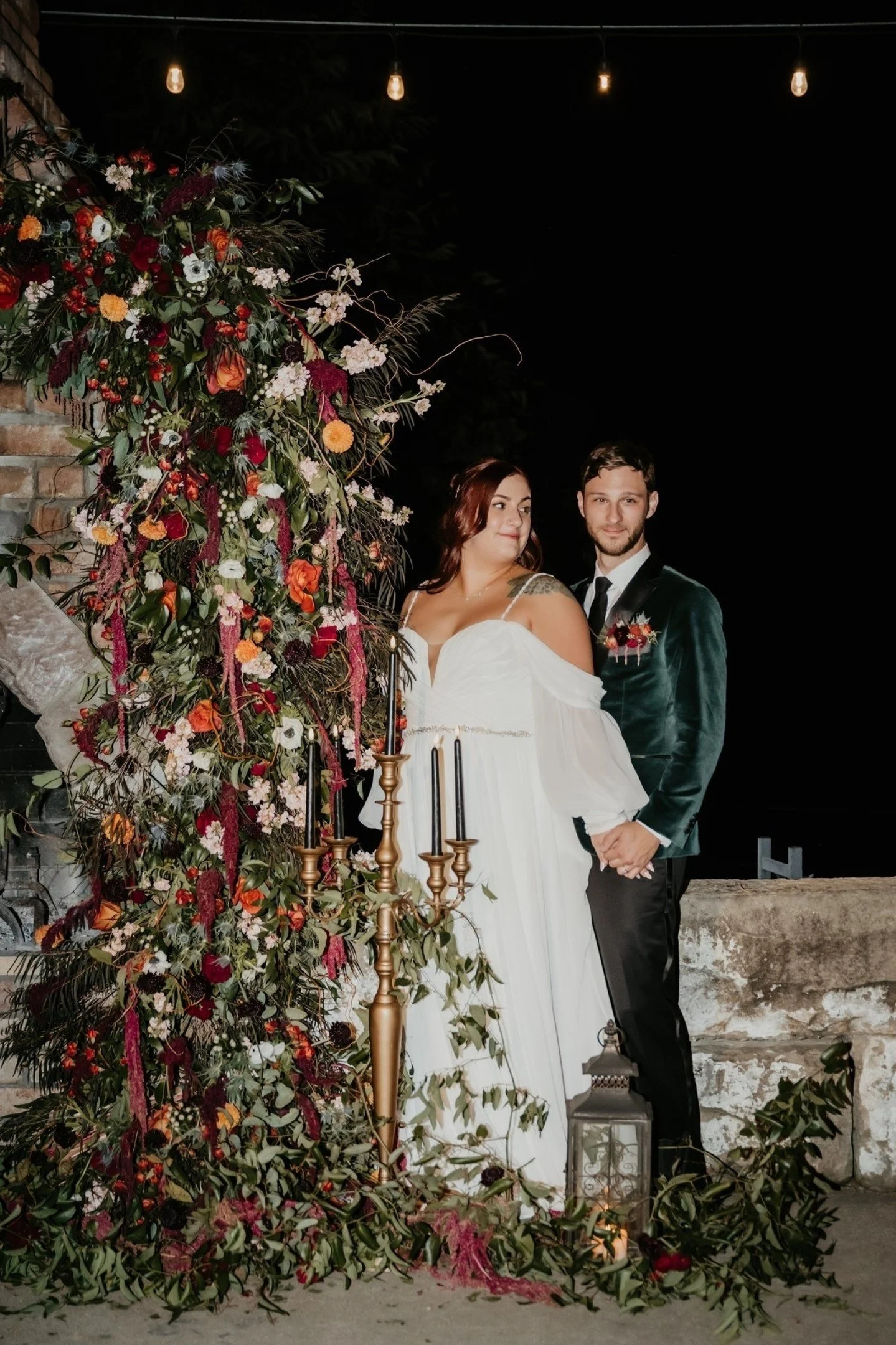 We can't let spooky season end without revisiting Emily and Barrick's moody celestial wedding last year at @rivercrestfarm 🌙🔮

Planning: @engagedwithnora
Photo: @amandacelisphotography
Video: @jordantvnews
Venue: @rivercrestfarm
Catering: @atasteof