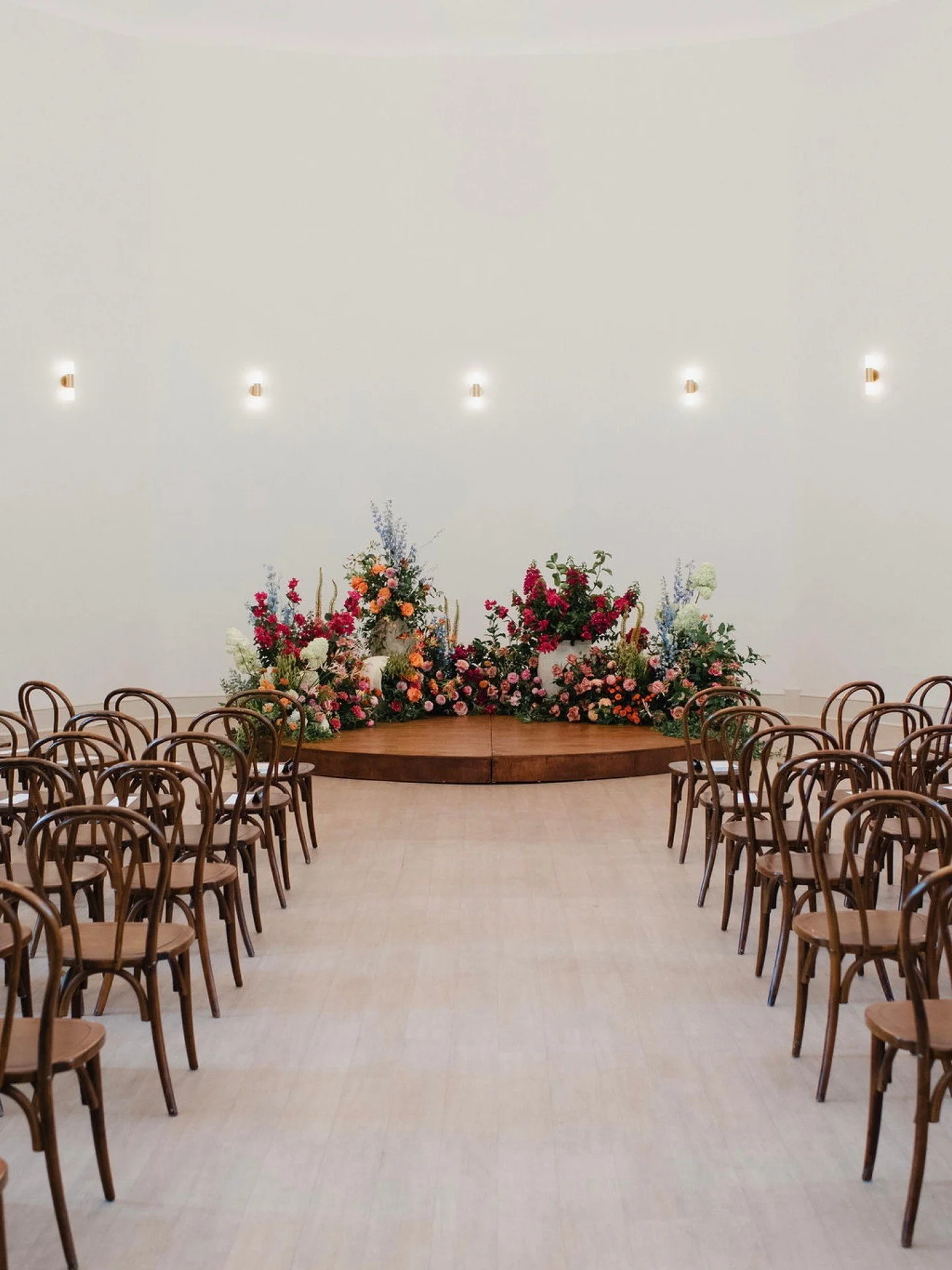 Warming up your feed with Michelle + Francisco's Porto-inspired ceremony!  Complete with a custom tile motif, traditional guitars and a staircase spilling over with florals, we brought Fran's heritage to the forefront with a modern twist.  We'll neve