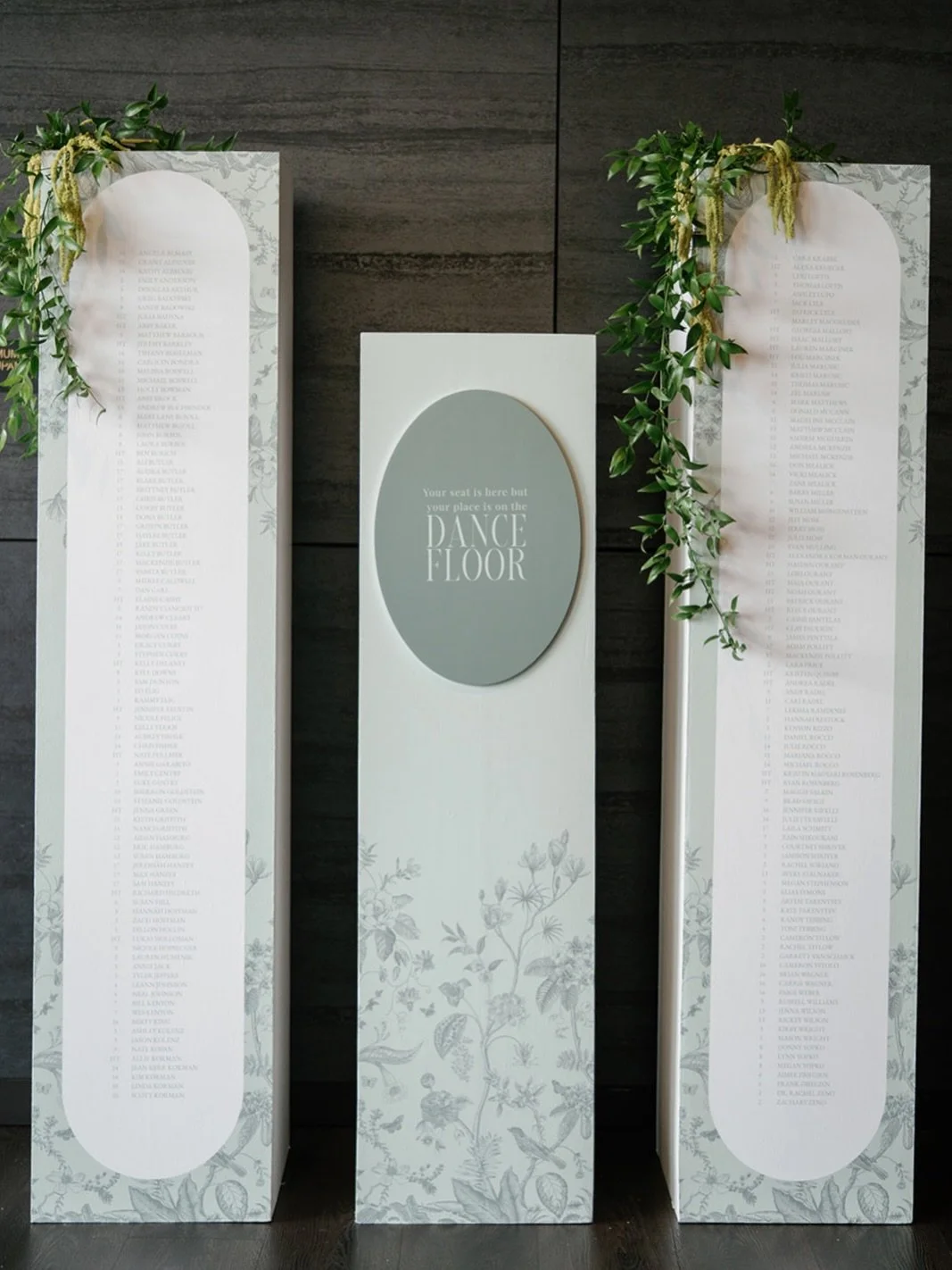 BEST OF 2025: Day 3

The Seating Chart. Elevating events with both style and function, our clients&rsquo; seating charts were a game-changer this year. We&rsquo;re thrilled to have worked alongside our vendor partners, especially our sister company @