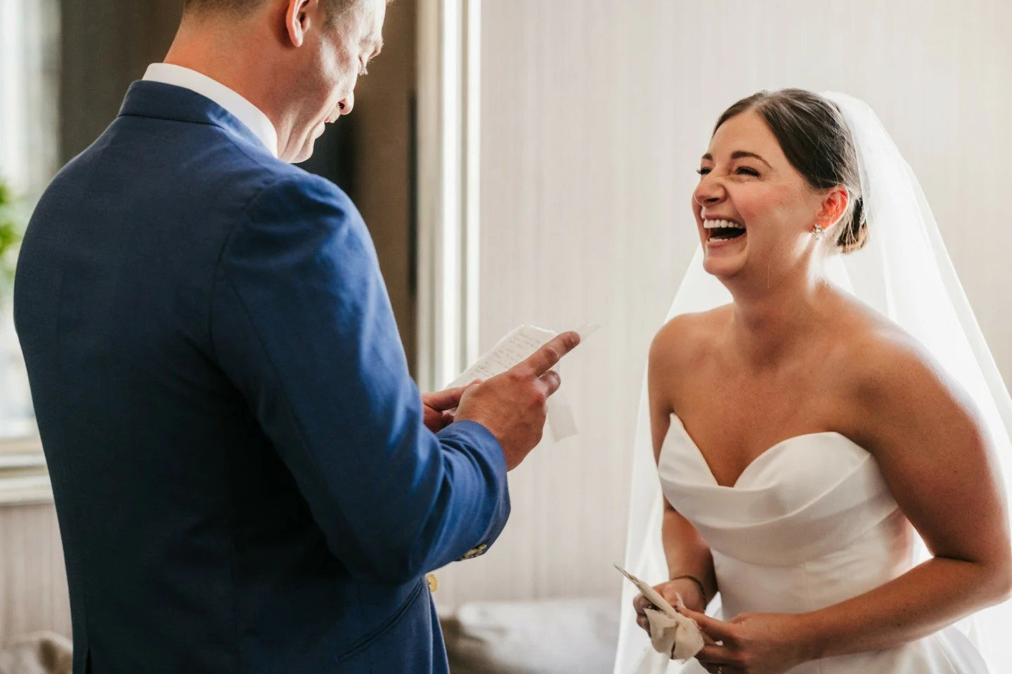 Reminiscing on one of the most joyful weddings of 2025! Danielle and Vinny's wedding had personal touches throughout every aspect of their day to echo their fun-loving personalities. But before their kazoo grand exit and  70's funk fueled dance floor