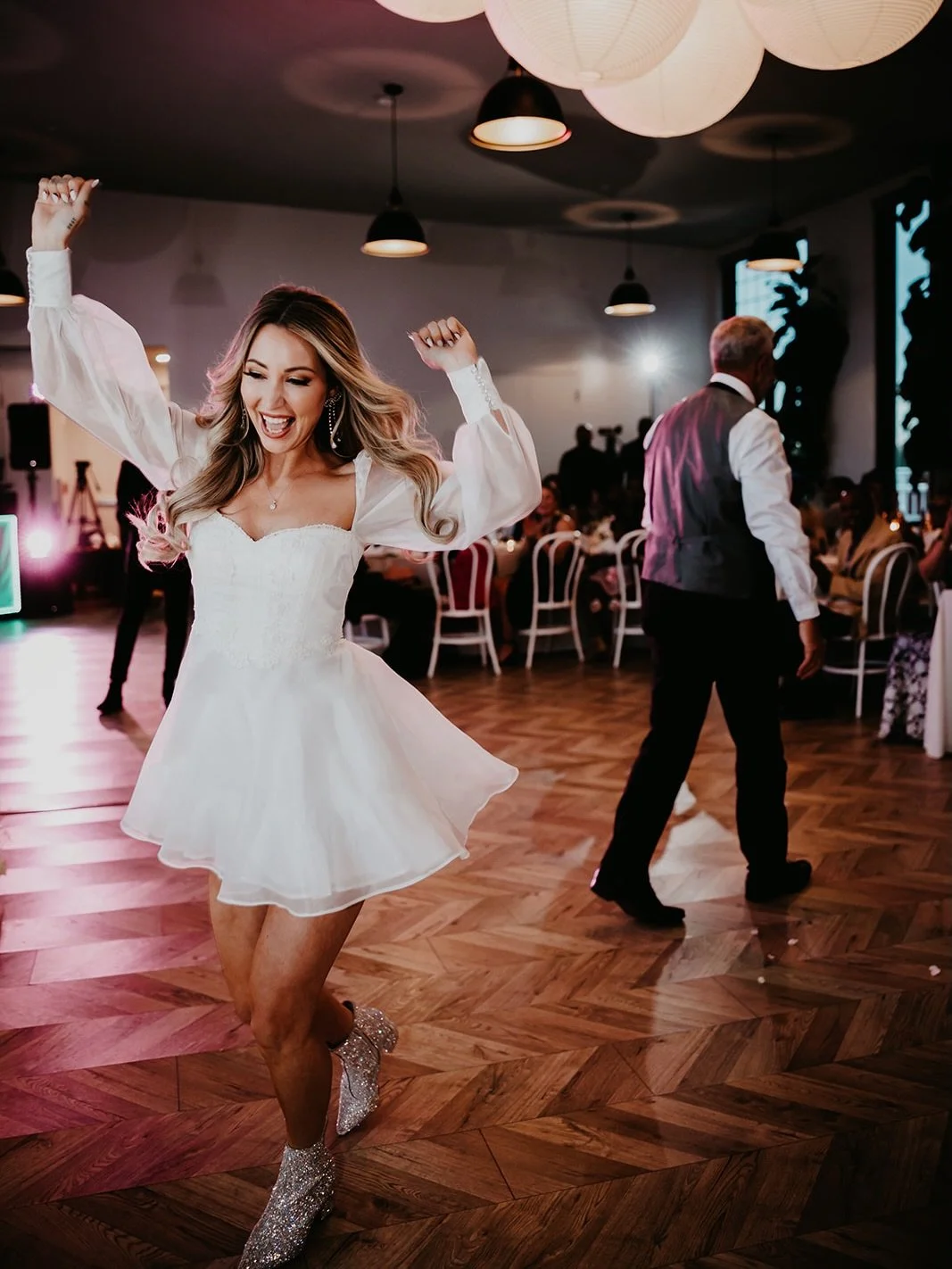 It wasn&rsquo;t preserved. It was reimagined.

Her mother&rsquo;s gown - once worn for a ceremony - cut, reshaped and brought back for the dance floor. 

Because an heirloom doesn&rsquo;t have to stay the same to stay important. It just has to be wor