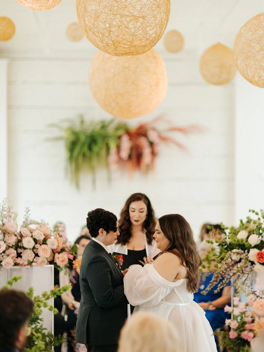 This ceremony was always supposed to happen - just not exactly where it did . . . 

Anna and Sara always imagined their ceremony taking place on the patio at @gordongreenevents surrounded by natural light, gorgeous florals and their most cherished lo