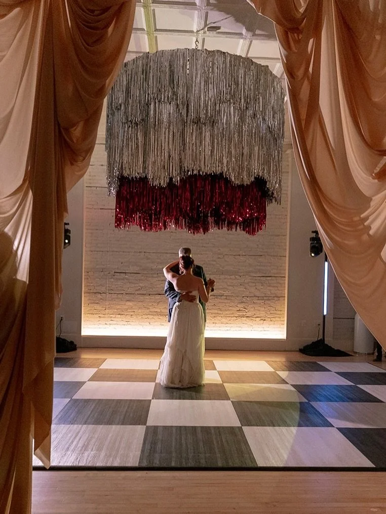So you want a vintage romantic dinner party with a surprise disco dance floor? Bet! 

Anna and Ethan&rsquo;s wedding combined aesthetics by creating a whole separate space for the party to continue. Every detail was thoughtful, intentional and cool -