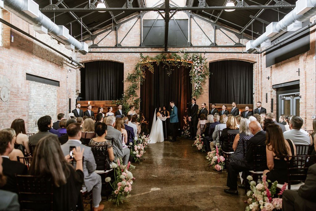 Warm + Colorful Industrial Garden