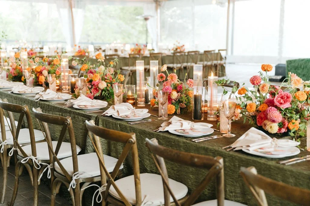 Colorful Garden Estate Wedding