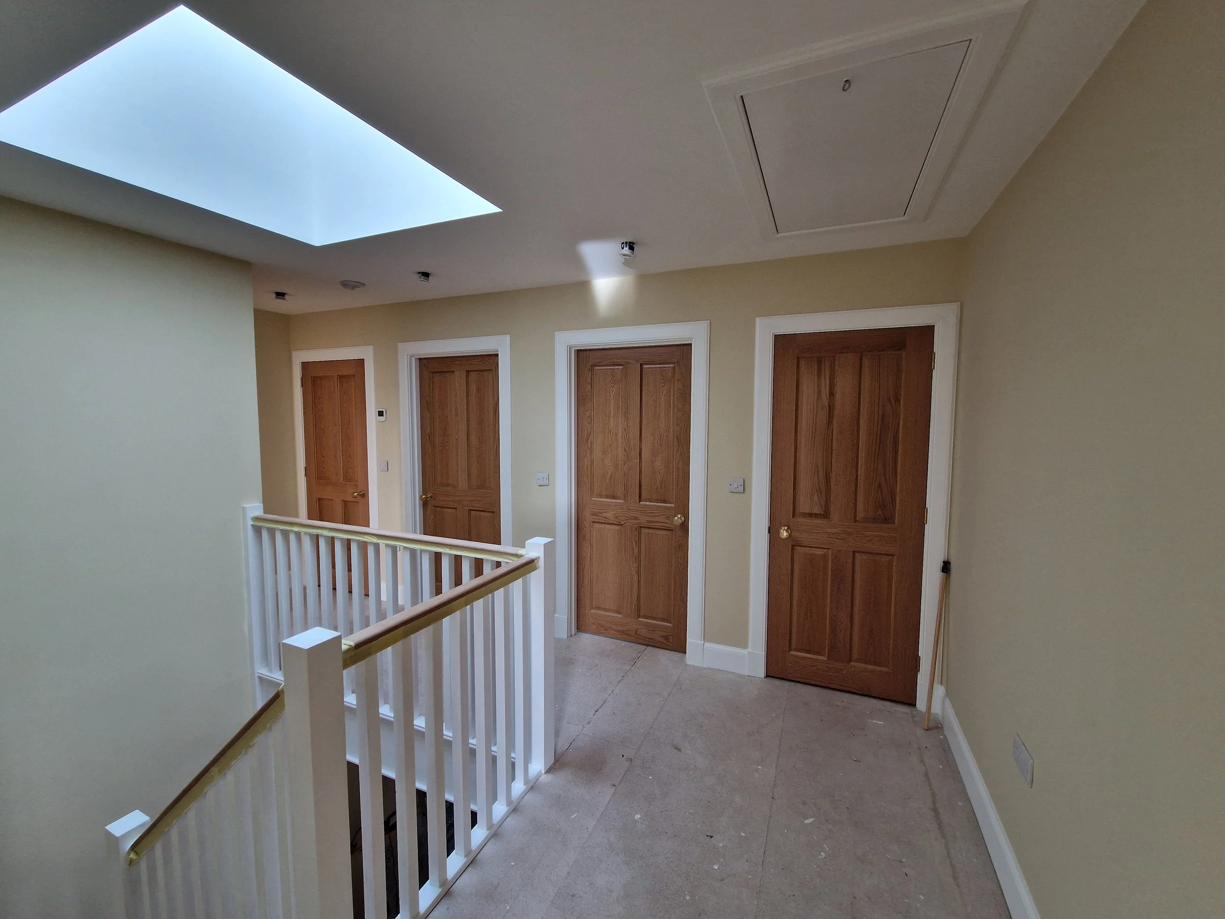 Upstairs Doors