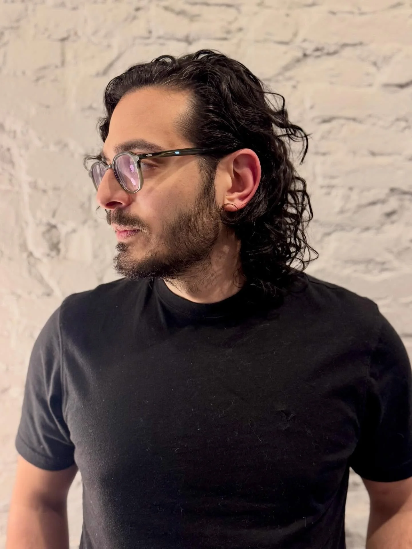 a big chop for the spring! drycut by Heather #drycut #menscut #curlycut #alchemy