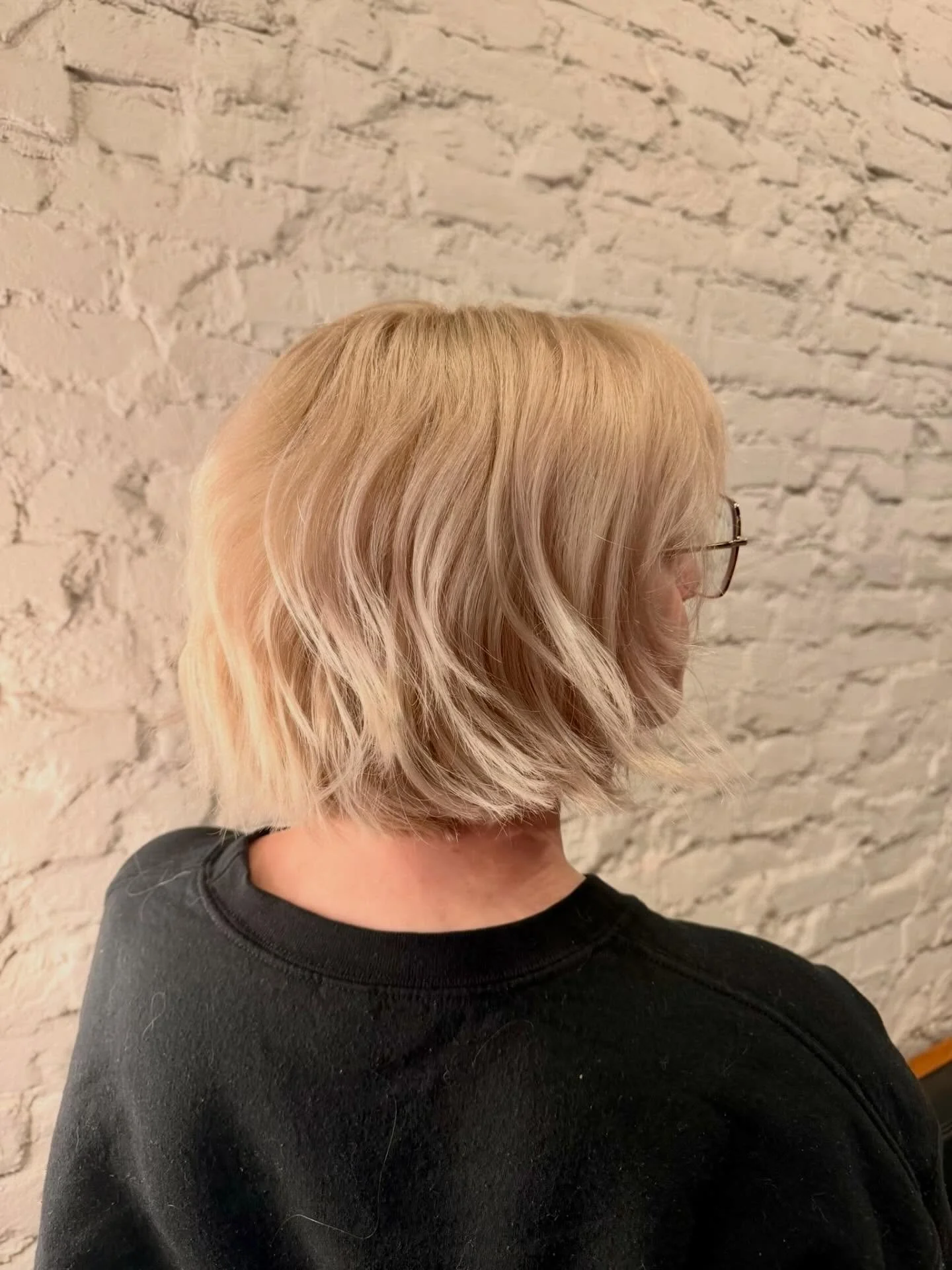 corrective color + cut by Erin @erinbehairin #bleachout #correctivecolor #bobhair #blonde #alchemy