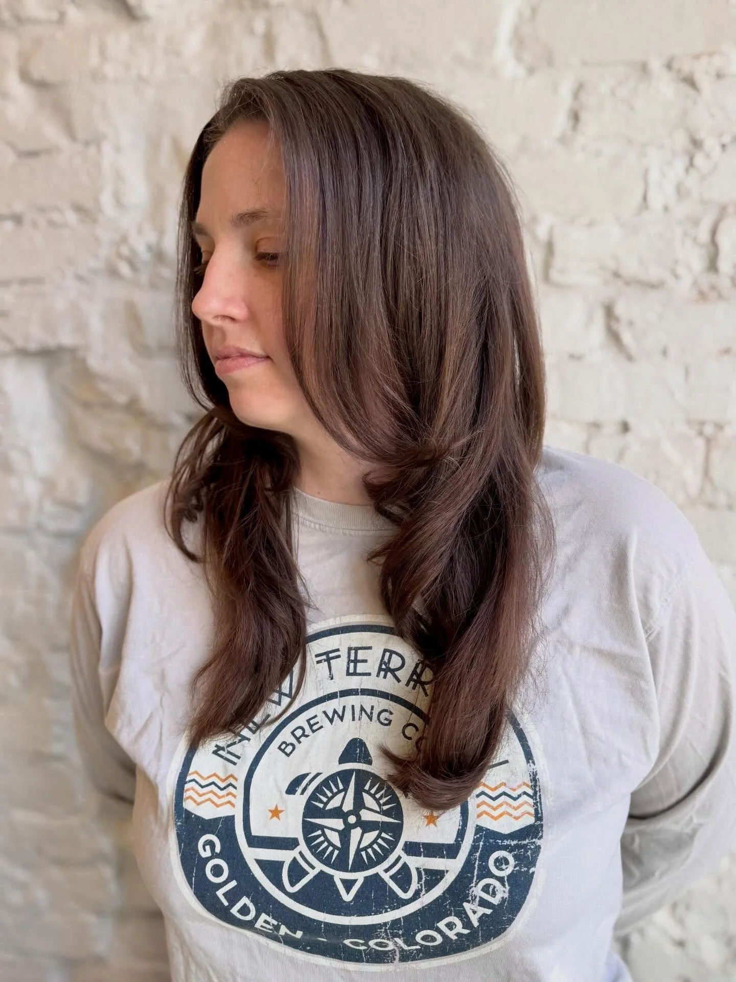 long layers ~ drycut by Heather #drycut #longlayers #curlyhair #alchemy