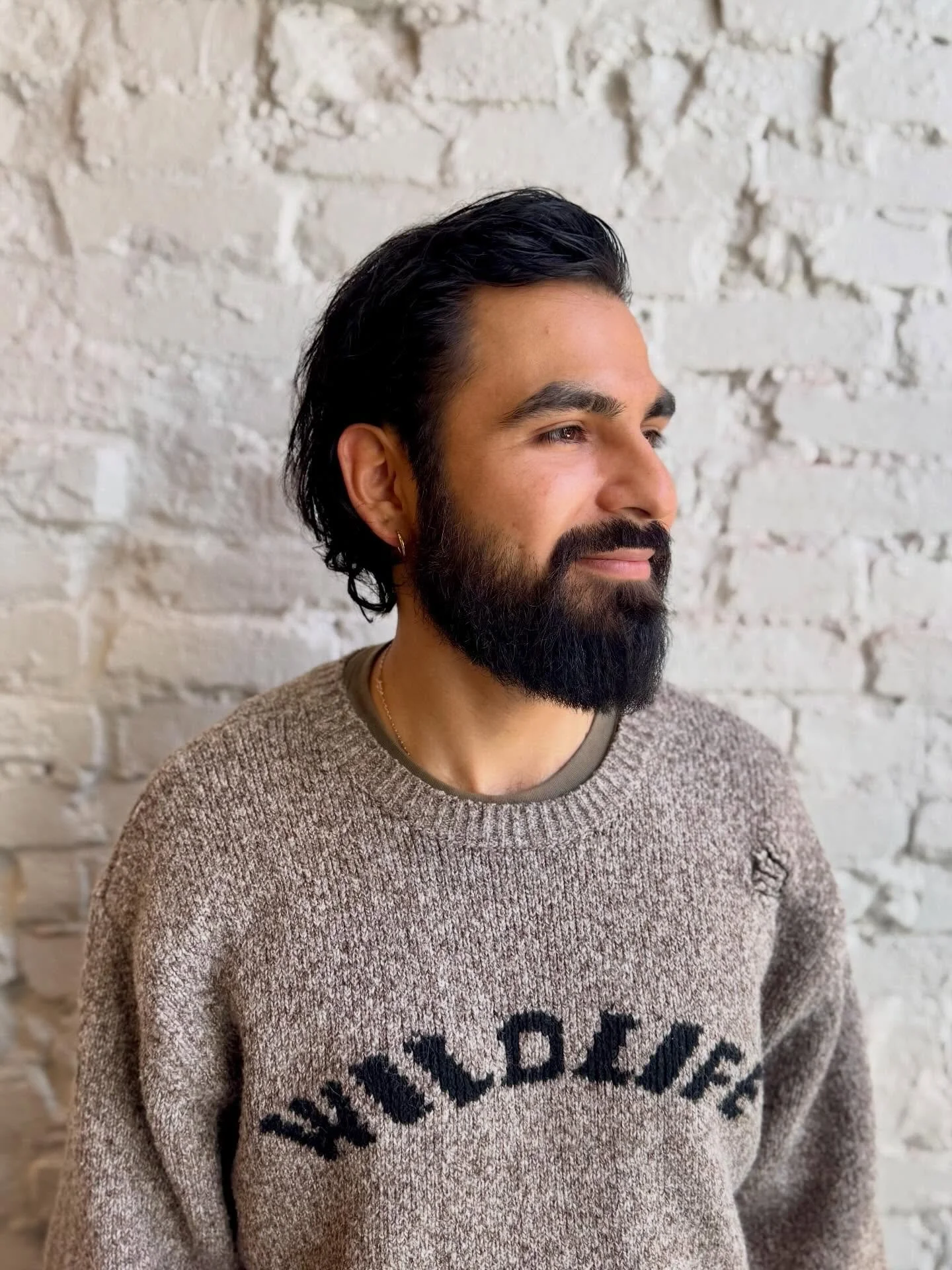 you only have ONE life, make it your wildest 🖤 cut by Heather #menscut #drycut #alchemy #wildlife #wavyhair