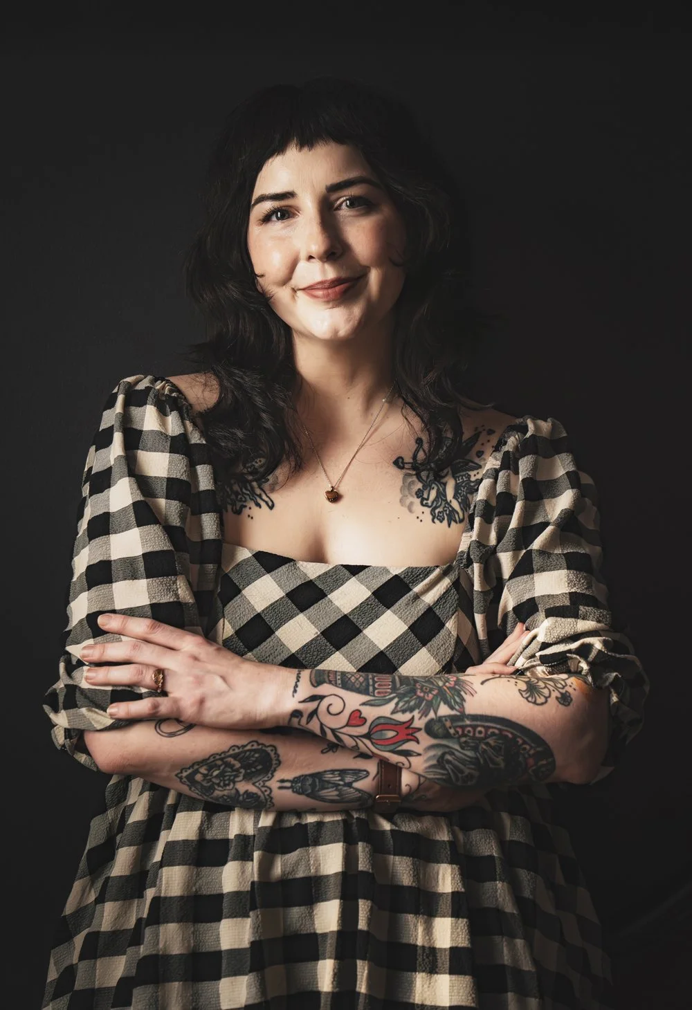 Allie is The Disruptor at Alchemy, specializing in textured cuts, shags, razor fringe, gender-affirming styles and creative color in Pittsburgh.