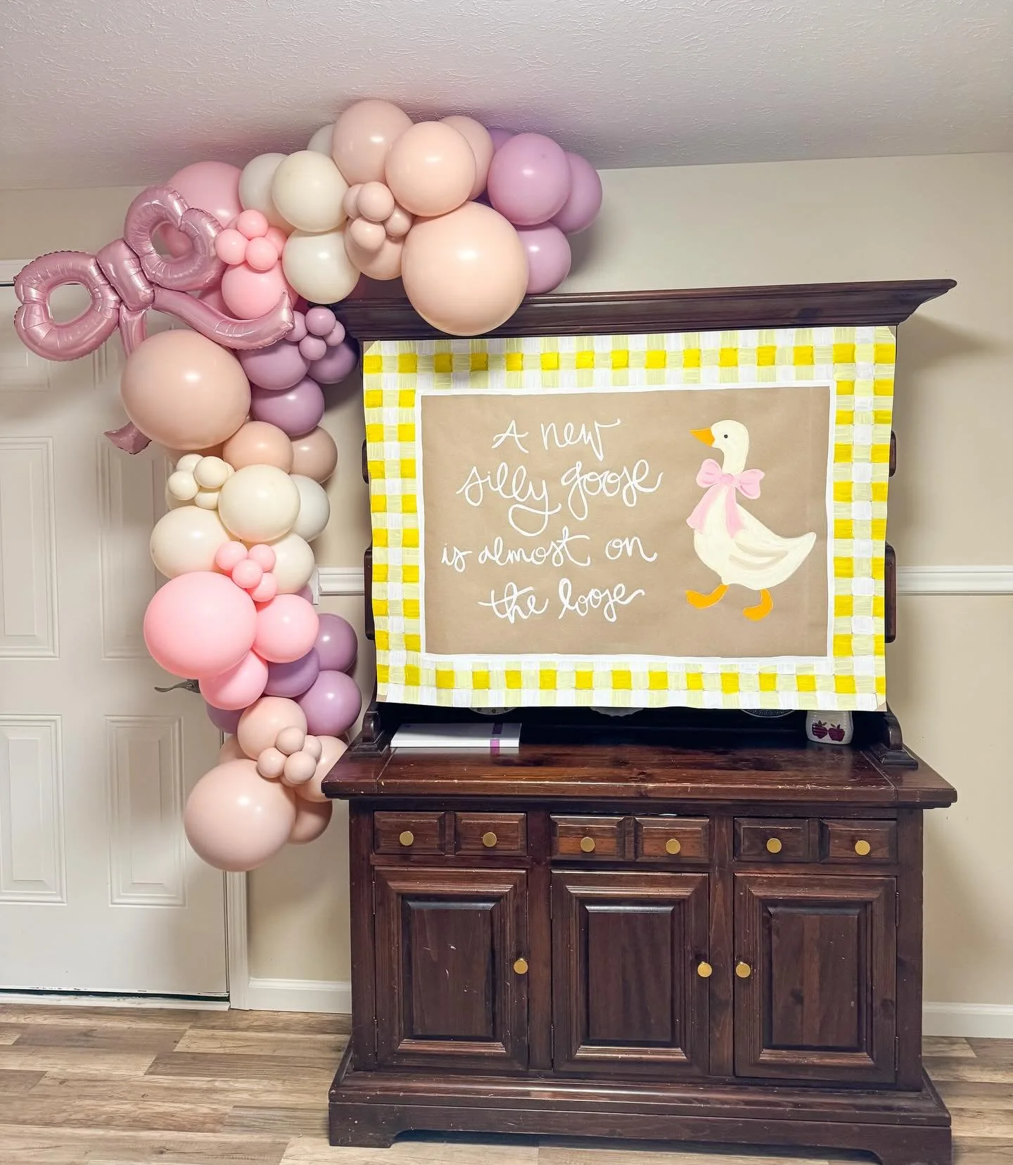Did you know balloons last for weeks and can be reused for multiple events? I paired these balloons from my daughter&rsquo;s birthday party 2 weeks ago with the sweetest custom banner for a baby shower for a friend this weekend, and they still looked