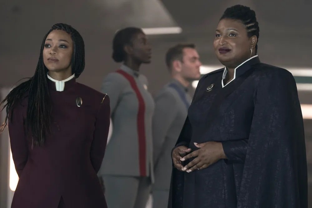 How ‘Star Trek: Discovery’ Got Stacey Abrams to Play a Historic Role in the Season 4 Finale (Copy)