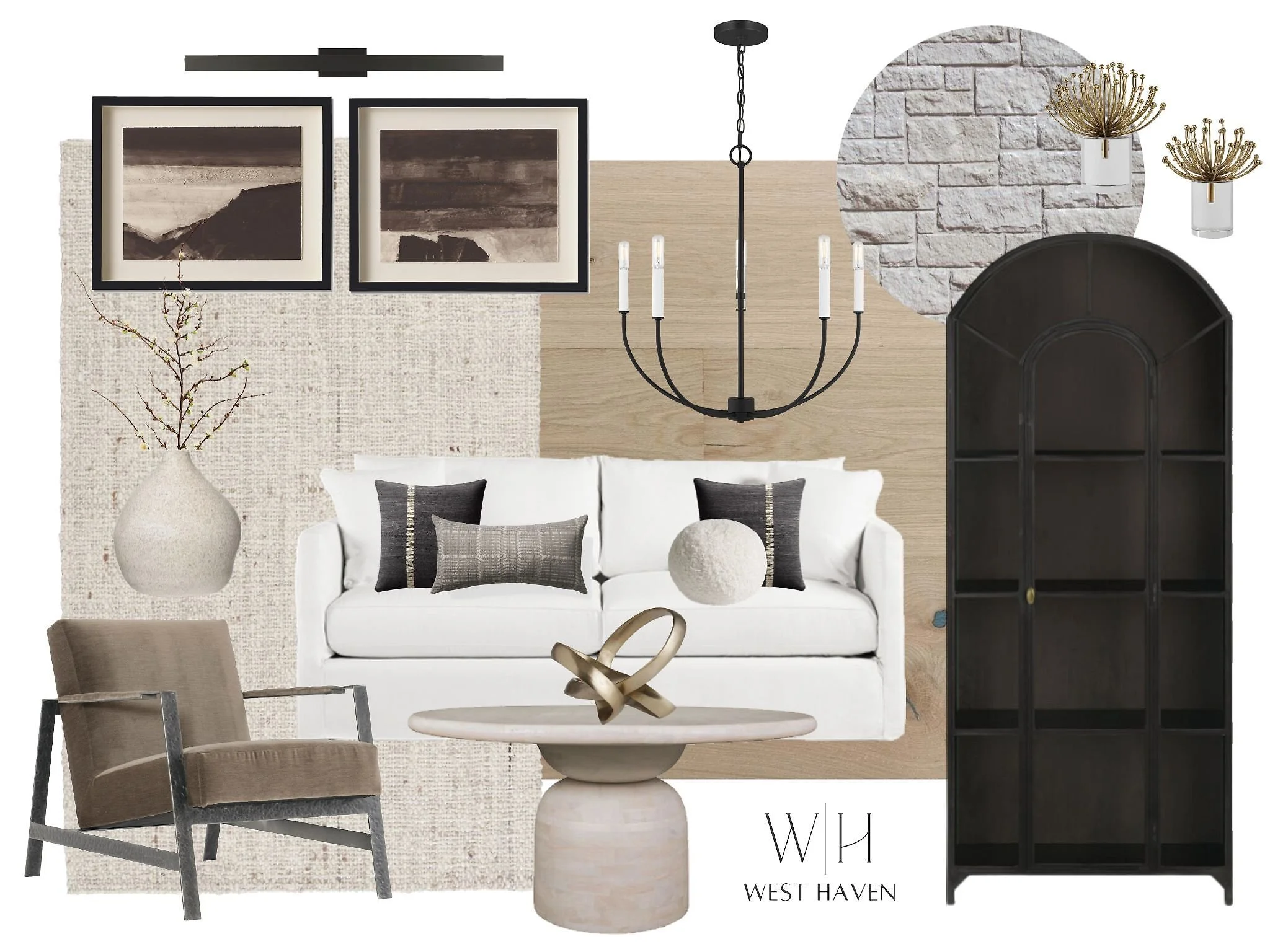 Mood Board Monday ✨🤍🕯

 #interior_and_living #aesthetic #interiordesign #desmoinesinterior #designtrends