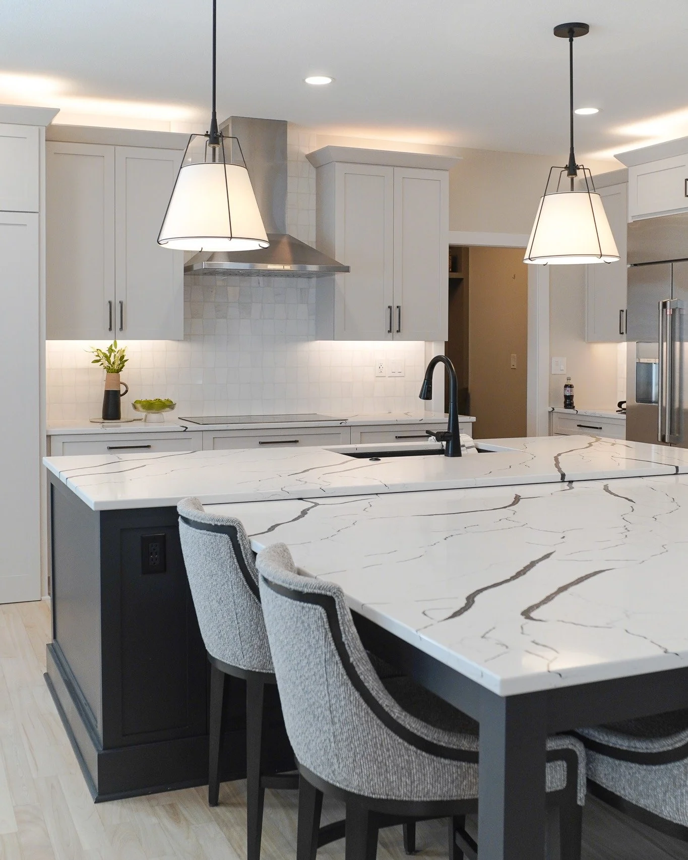Imagine the possibilities with the most visionary kitchen island ✨ Where functionality meets style in perfect harmony &mdash; designed for gathering, creating, entertaining, and everyday living. The true heart of the home 🤍